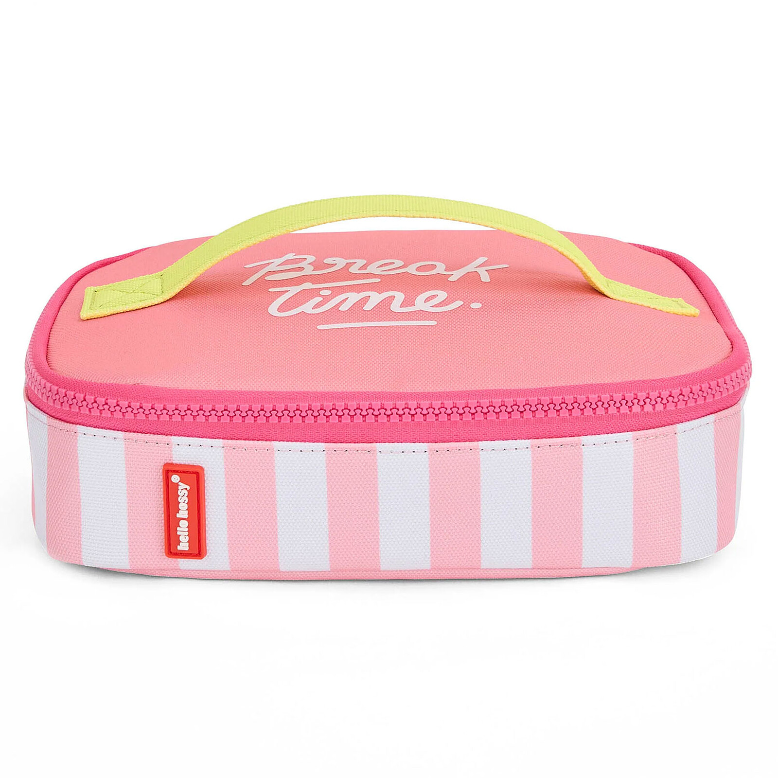 Lunch Bag - Pink Stripes Hello Hossy