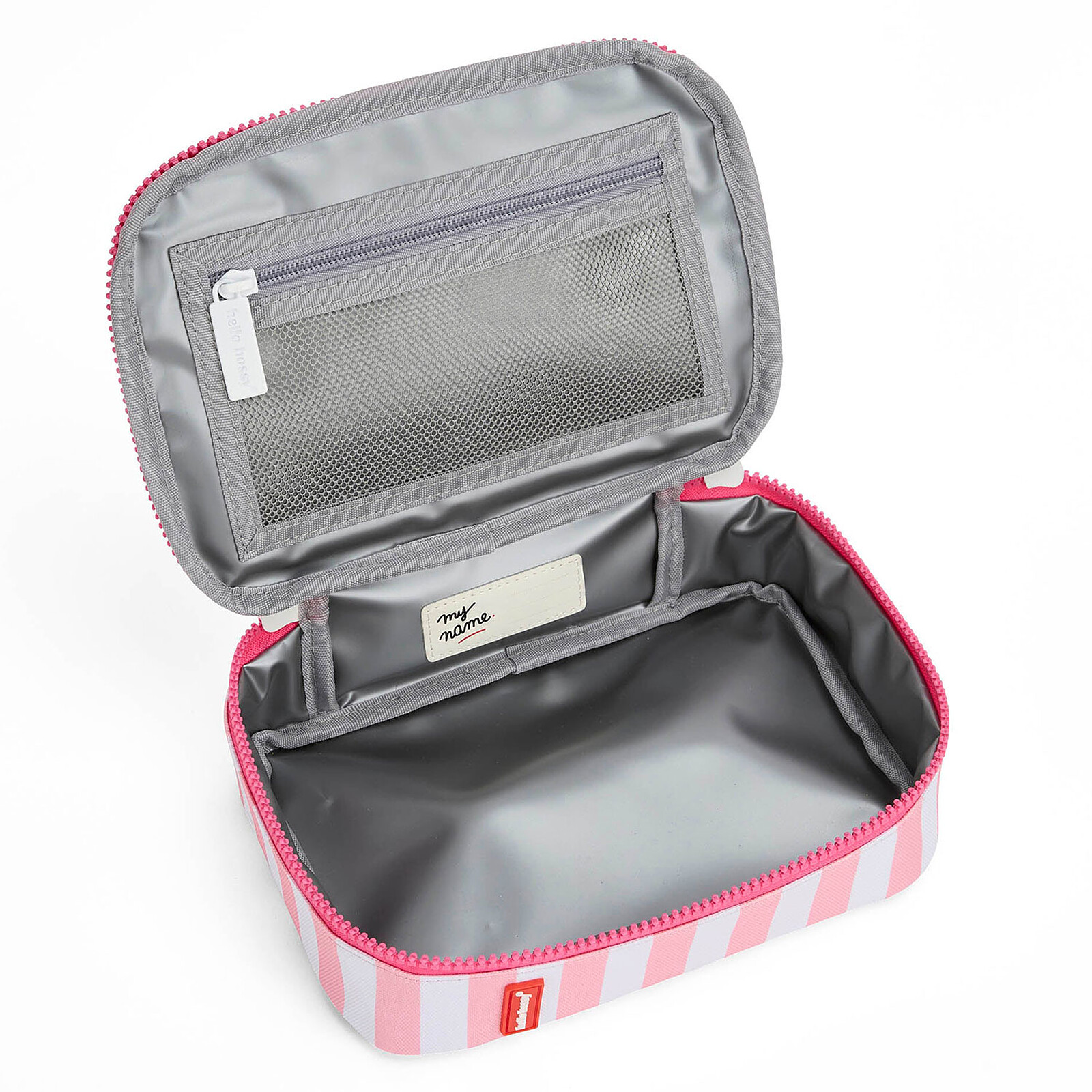 Lunch Bag - Pink Stripes Hello Hossy