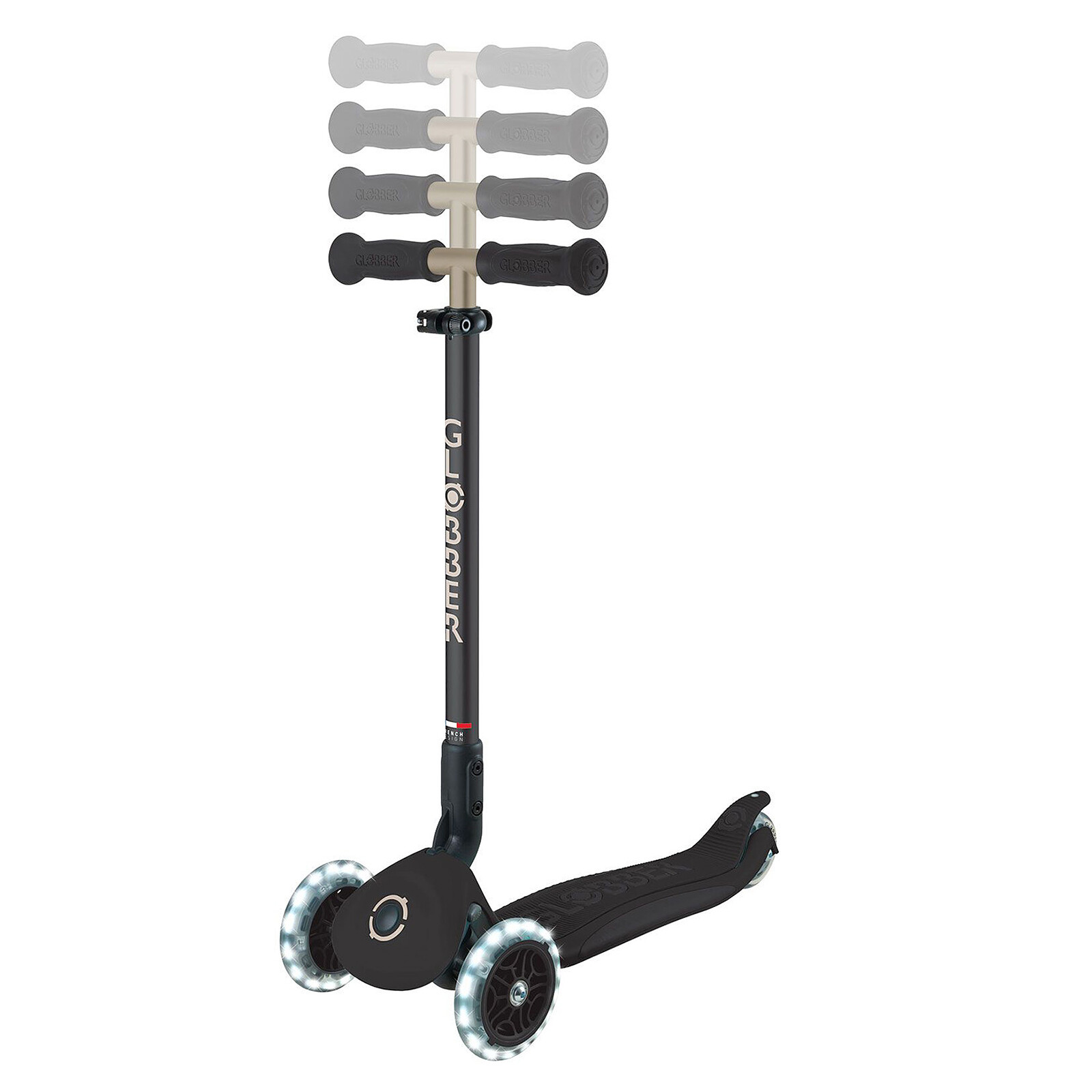 Achat Trottinette Evolutive Go Up Deluxe Light 360 - Noir