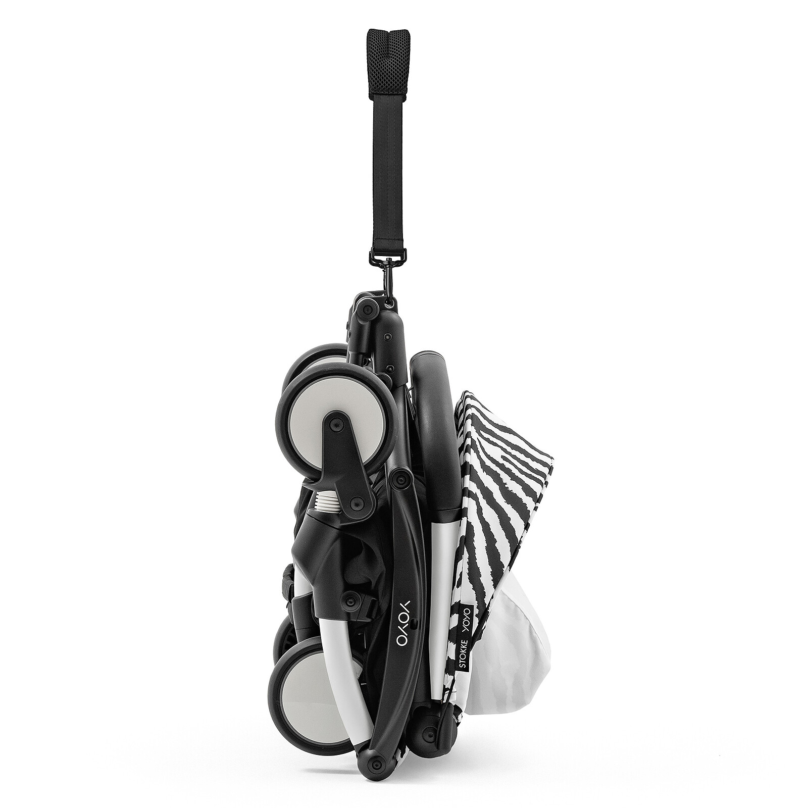 Achat Poussette YOYO³ 6+ Chassis Blanc - Zebra