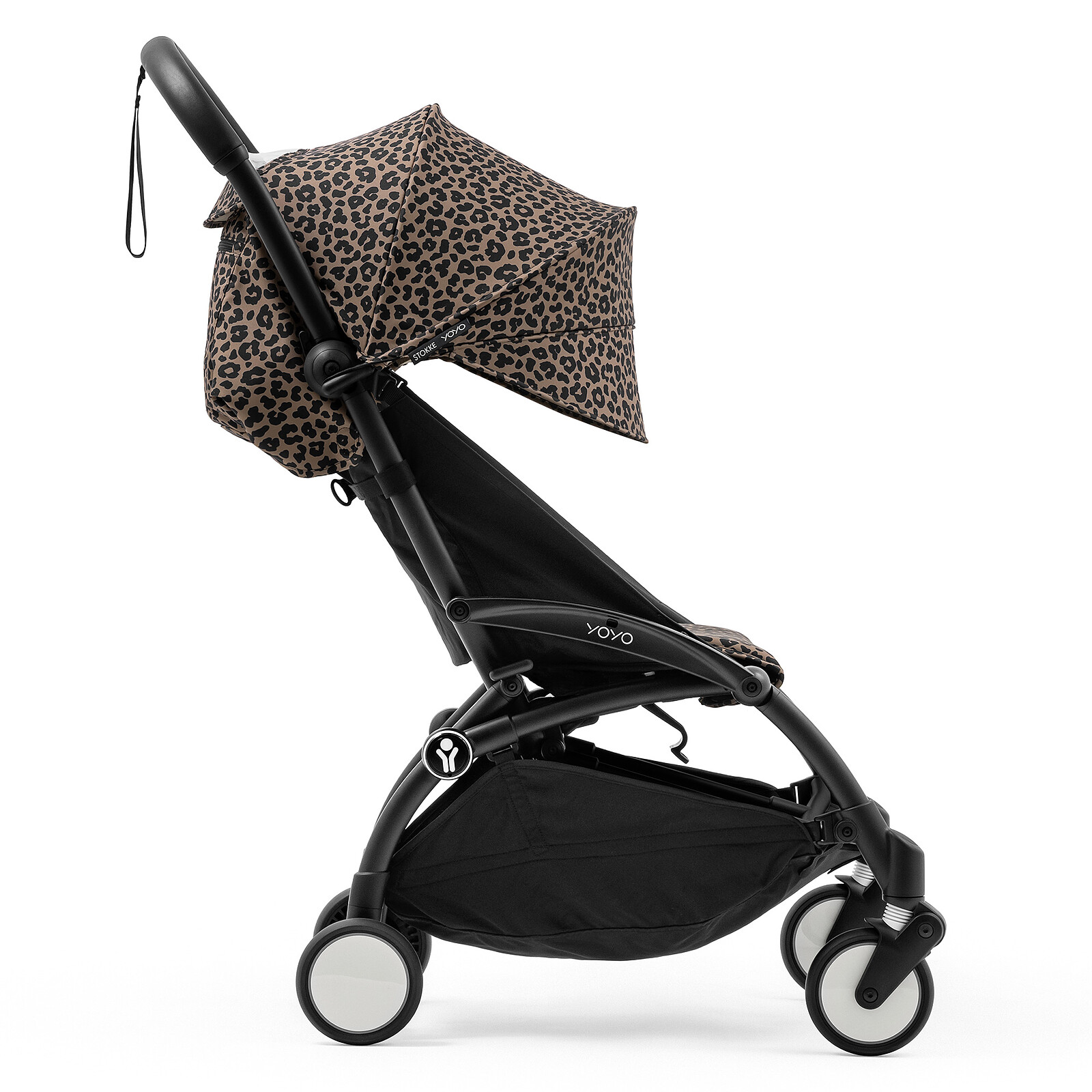 Avis Poussette YOYO³ 6+ Chassis Noir - Leopard