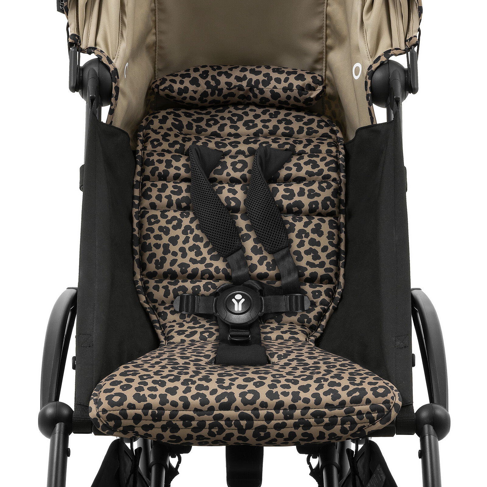 Poussette YOYO³ 6+ Chassis Noir - Leopard pas cher