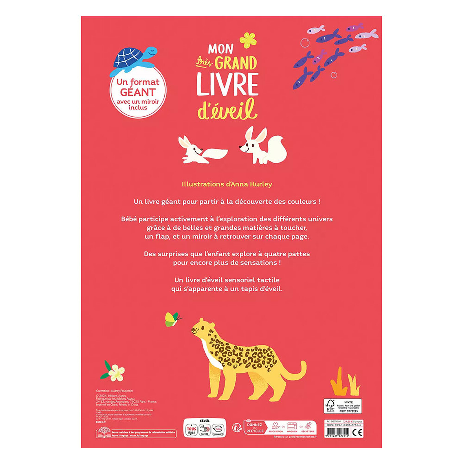 Avis Mon Très Grand Livre d'Eveil - Le Monde des Couleurs