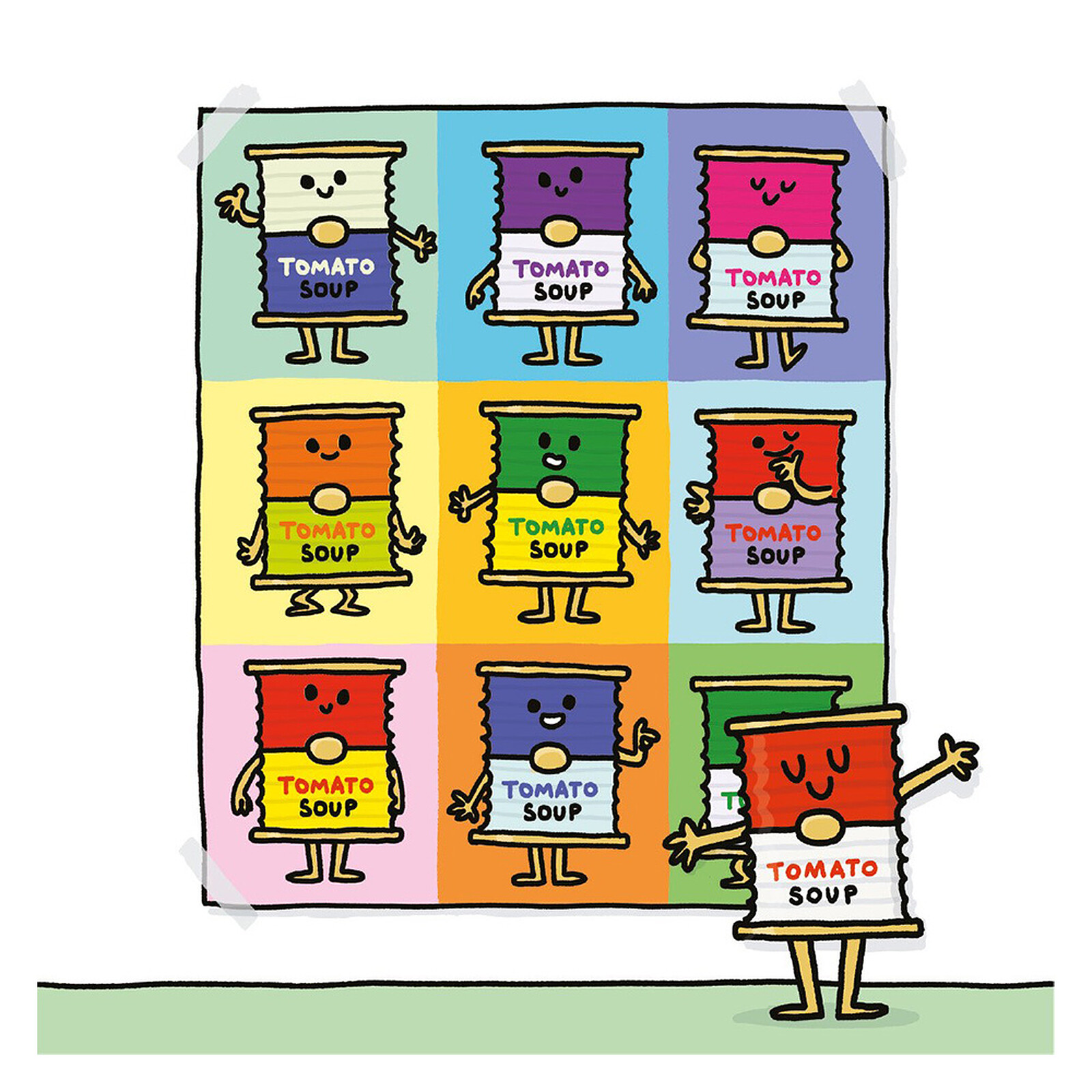 Antoine le Biscuit Aime Dessiner La poule qui pond