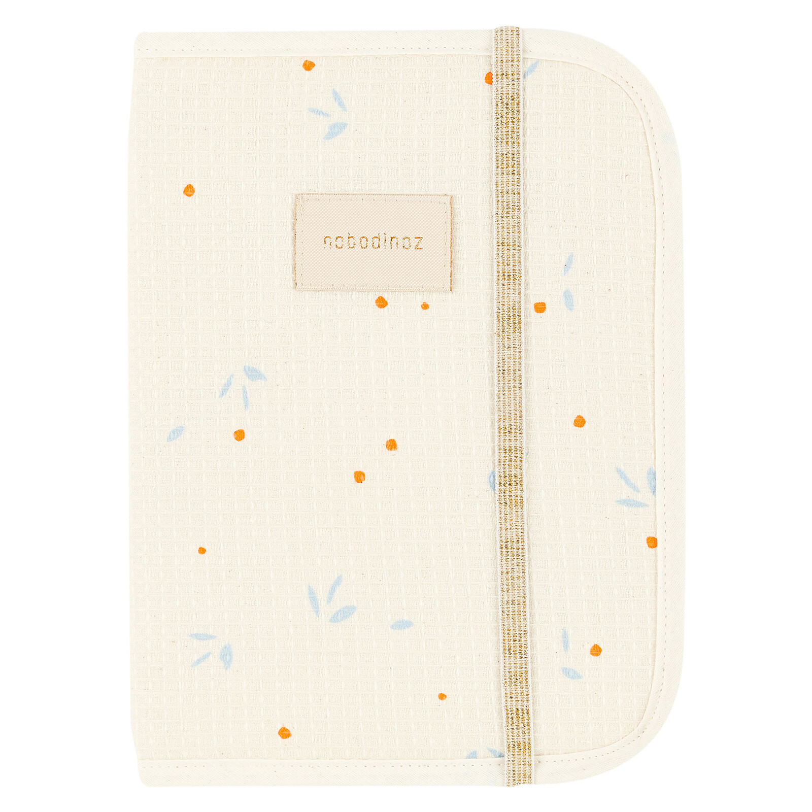 Protège-carnet de Santé Poema Opera - Orange Cherries Nobodinoz