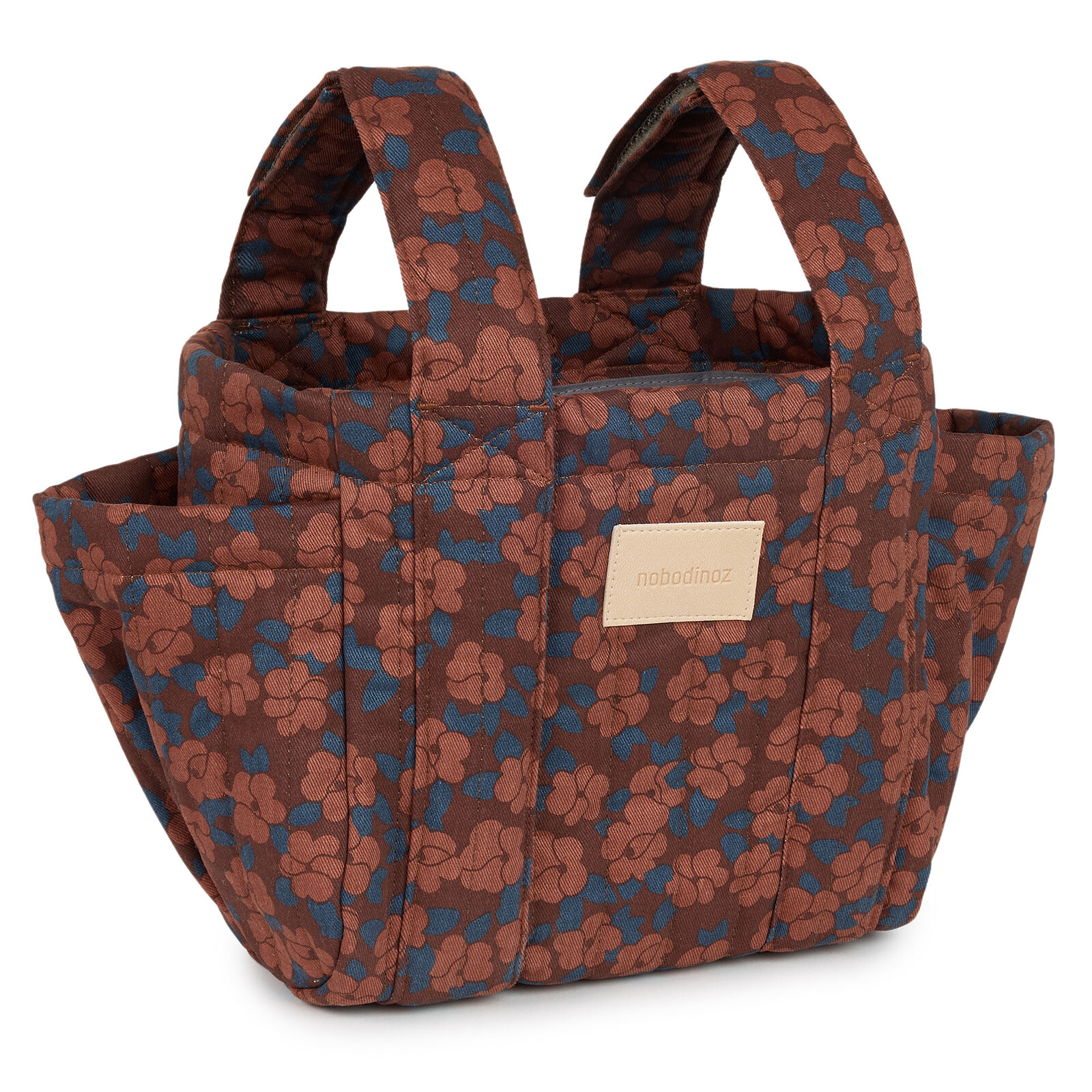 Organisateur de Poussette Hyde Park - Maroon Popies Nobodinoz