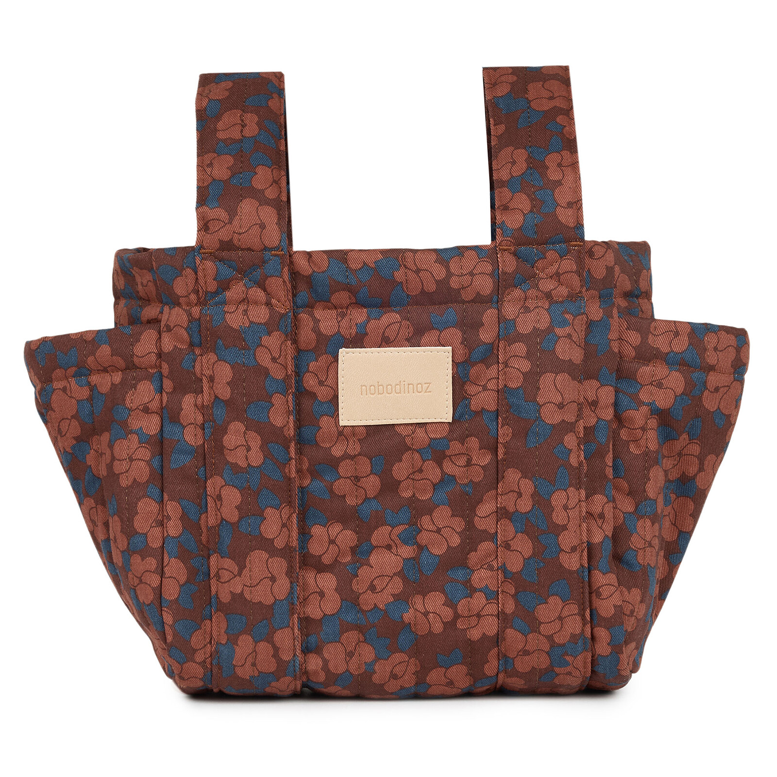 Organisateur de Poussette Hyde Park - Maroon Popies Nobodinoz