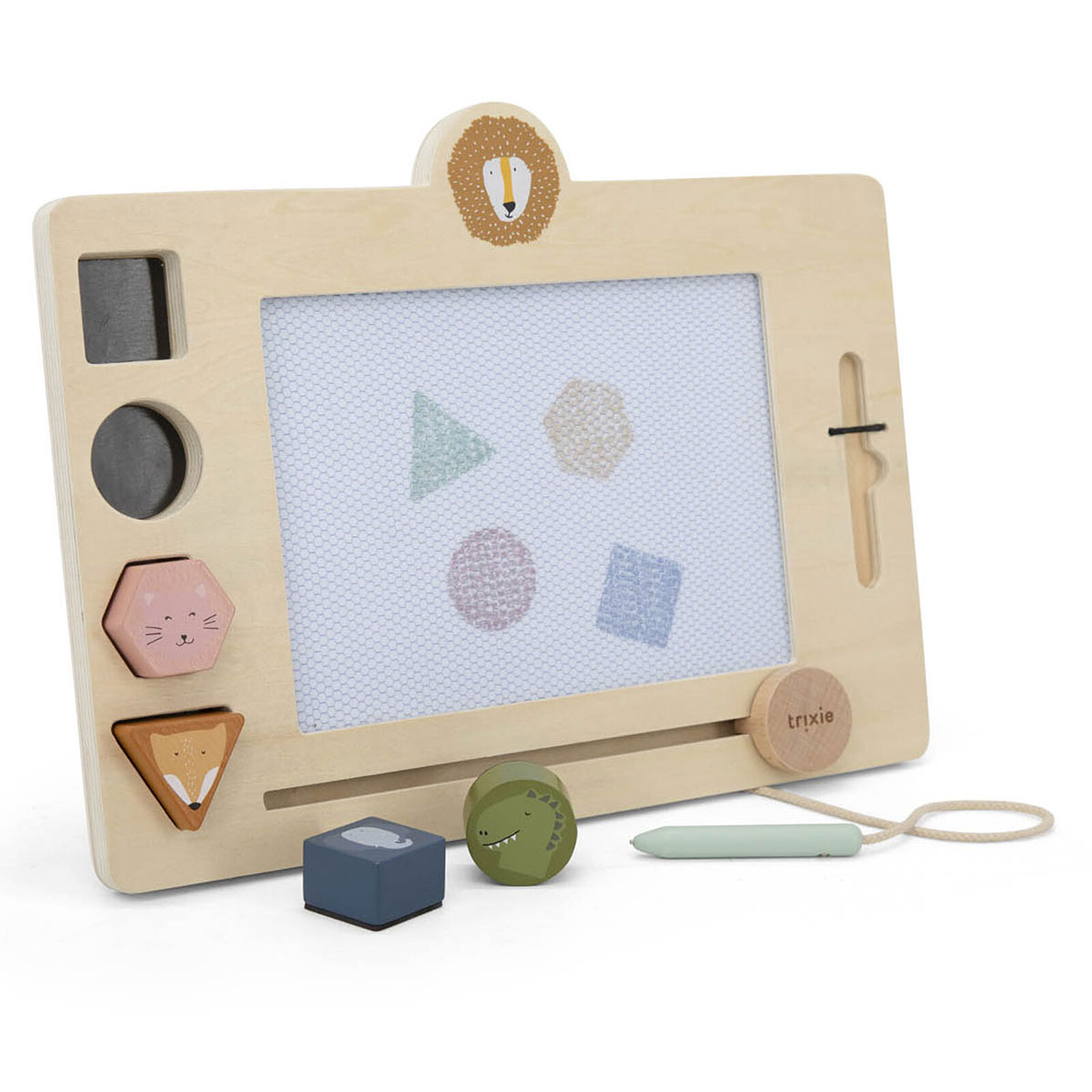 Ardoise Magique en Bois Trixie Baby