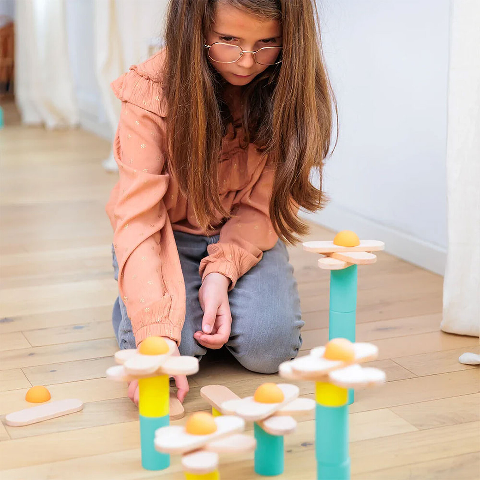 Jeu de Construction Stix - 60 Pièces  pas cher