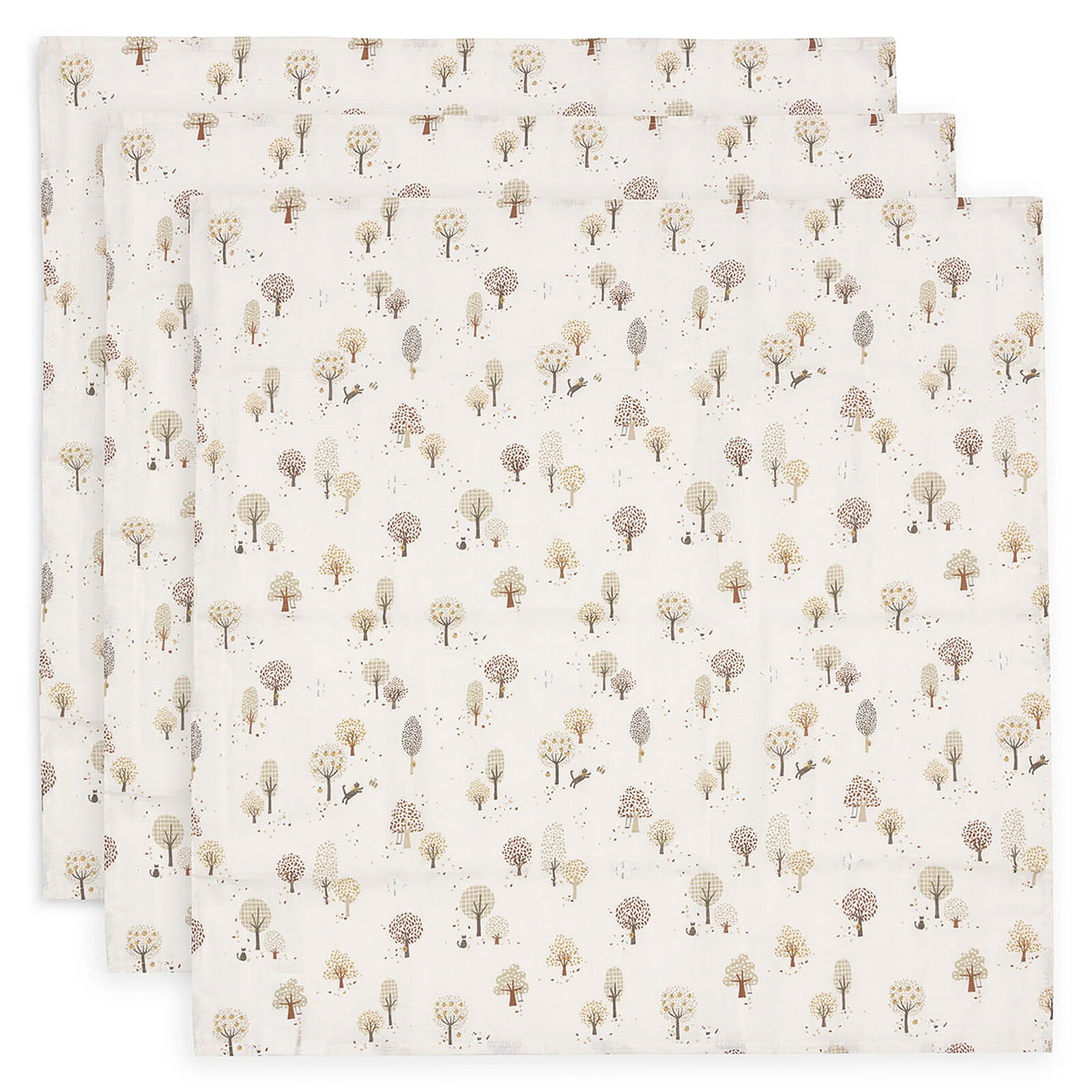 Lot de 3 Langes Gaze de Coton - Tiny Park Jollein