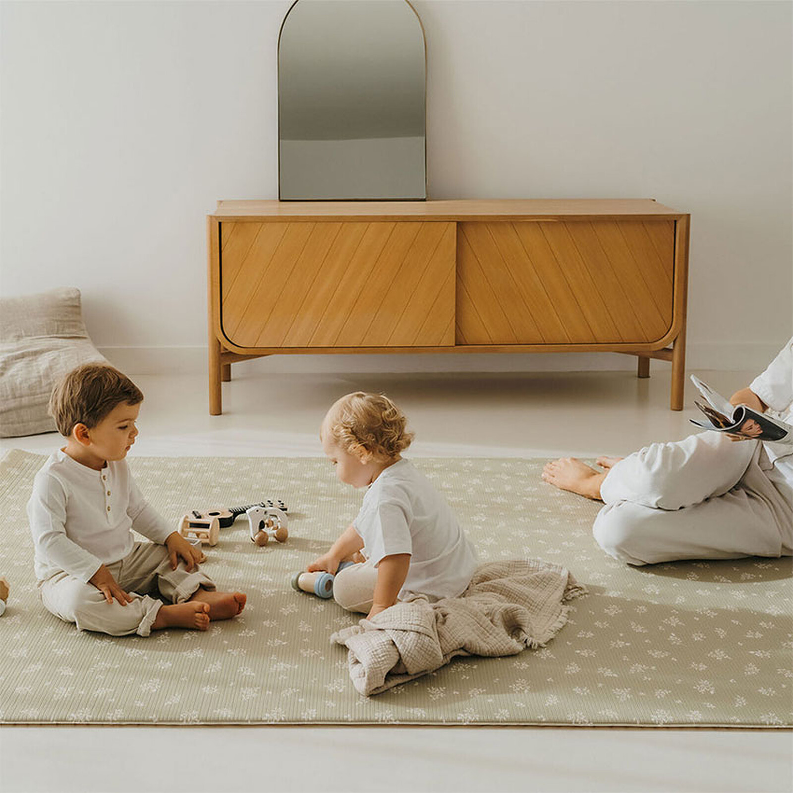Tapis de Jeux XL Réversible - L'Oasis pas cher
