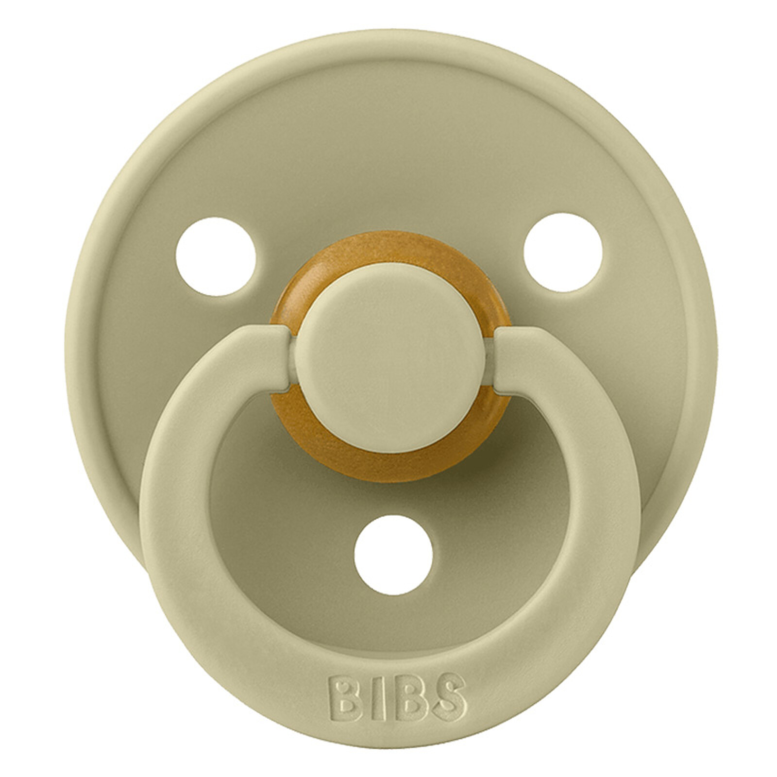 Sucette Ronde Colour Khaki - 6/18 Mois Bibs