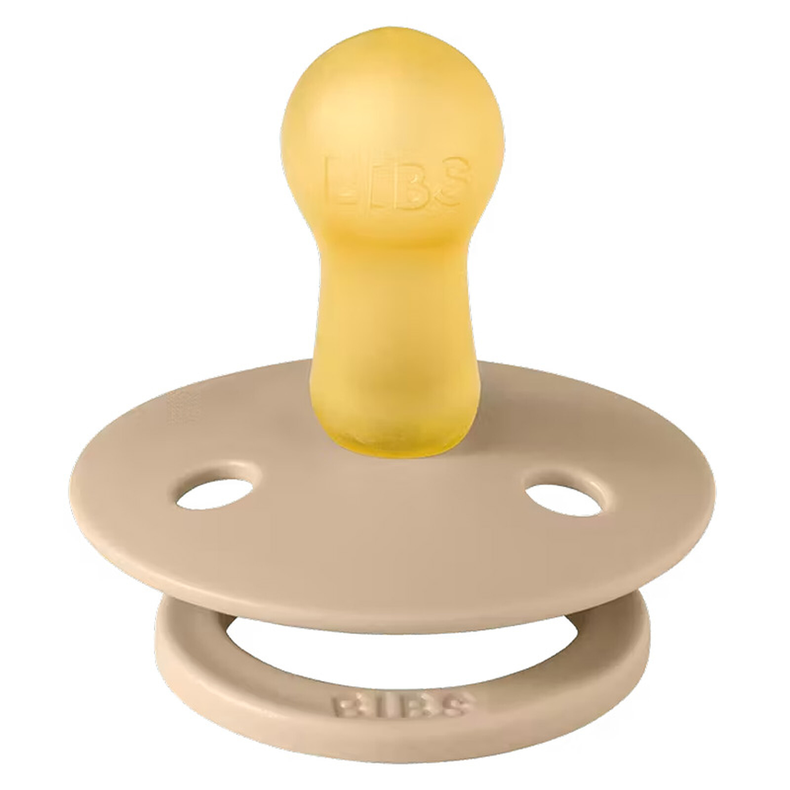 Sucette Ronde Colour Taupe - 0/6 Mois Bibs