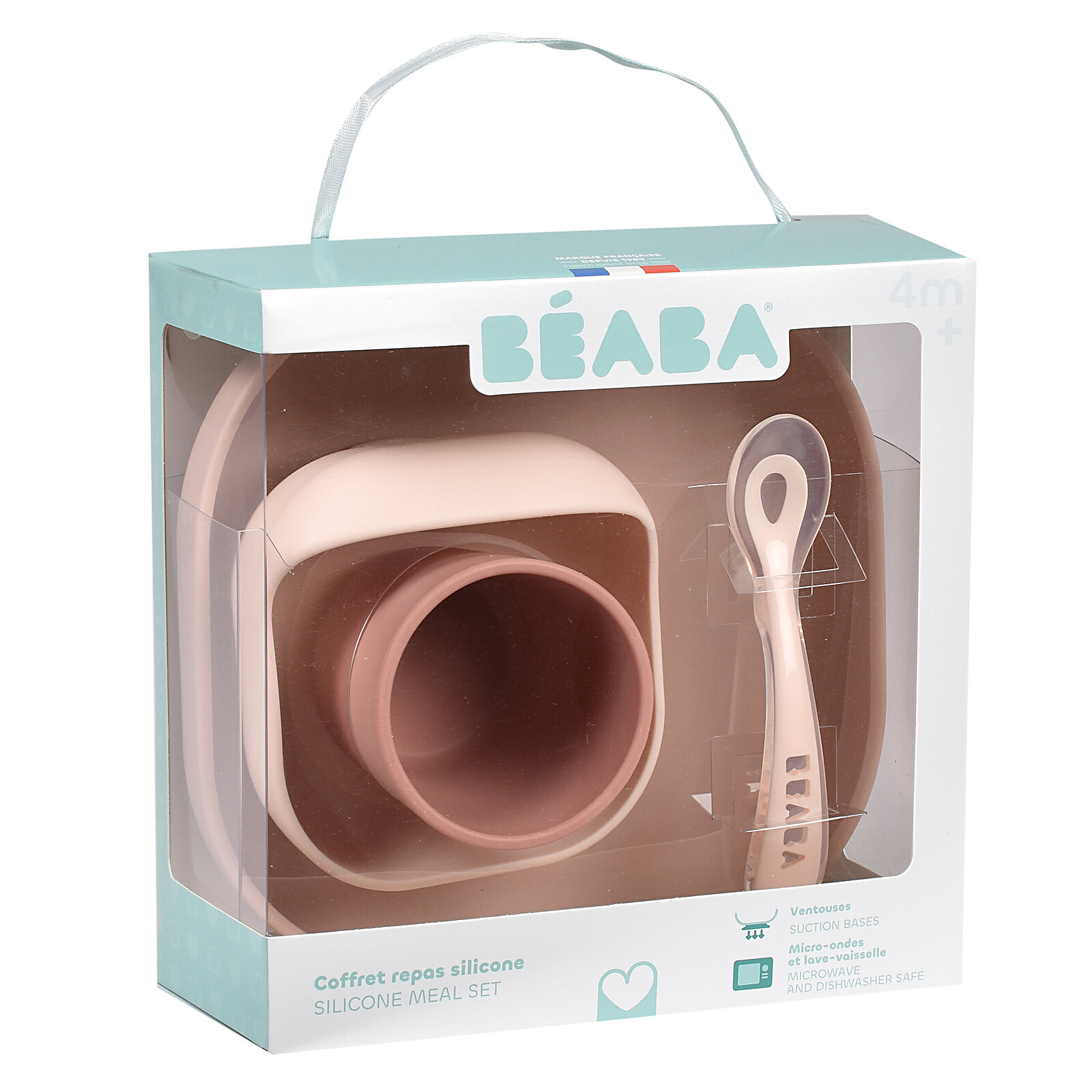 Set de Vaisselle 4 Pièces - Barbe à Papa pas cher