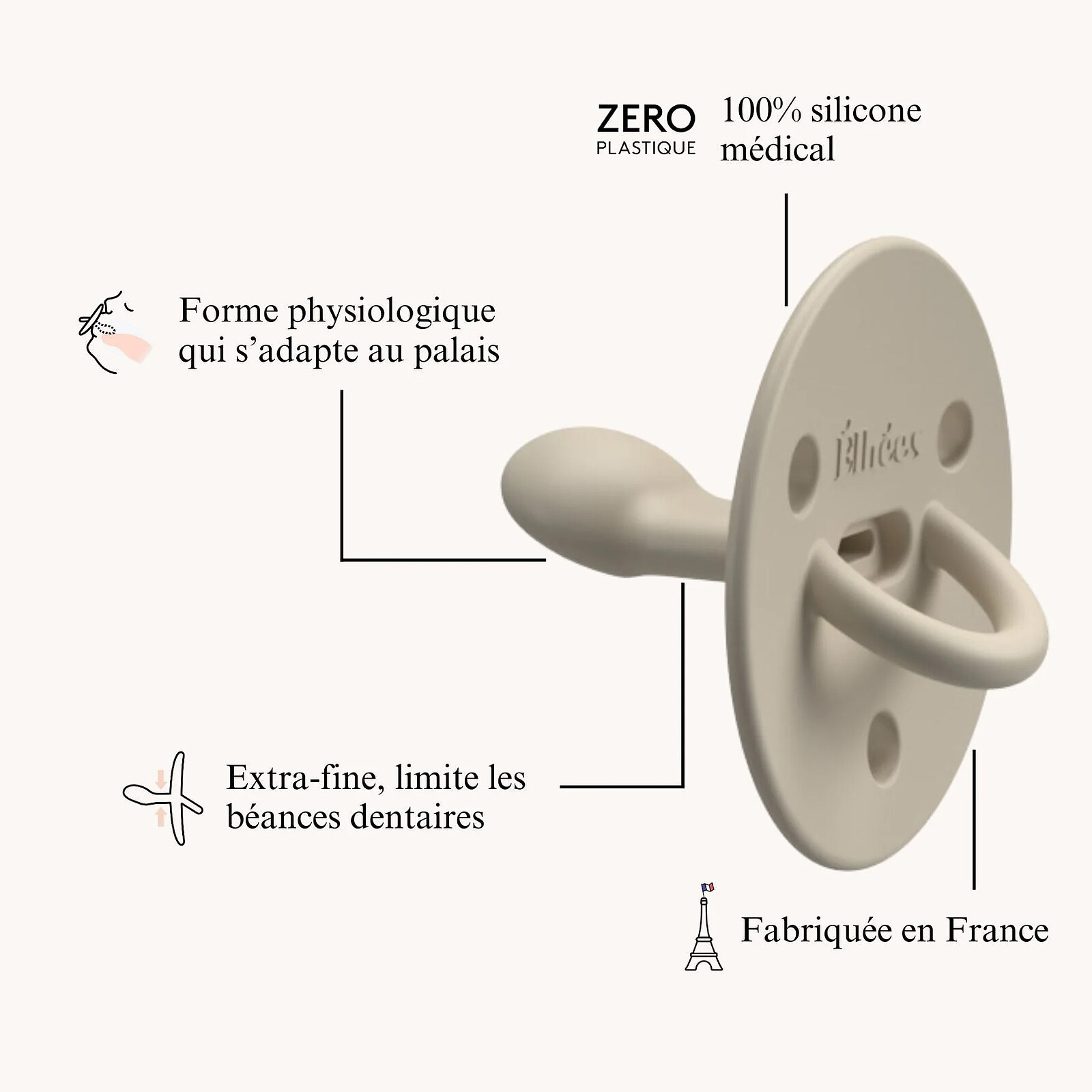 Achat Lot de 3 Sucettes Physiologiques Buddy - 6 Mois +