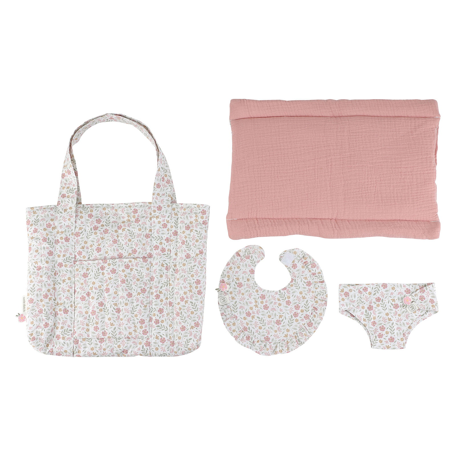 Sac à Langer et Accessoires pour Poupée Little Dutch