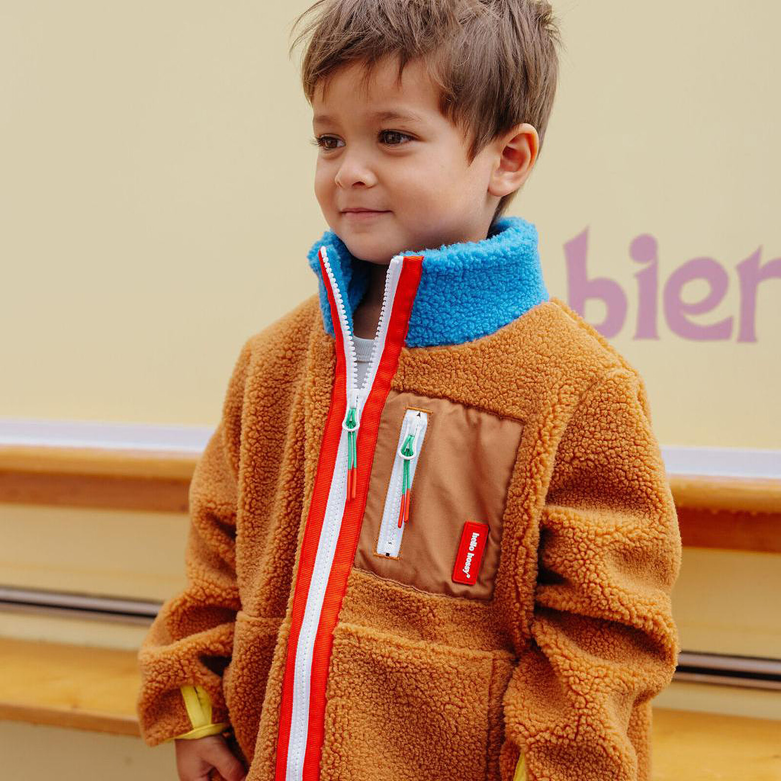 Avis Veste Polaire Blue Camel - 7/9 Ans