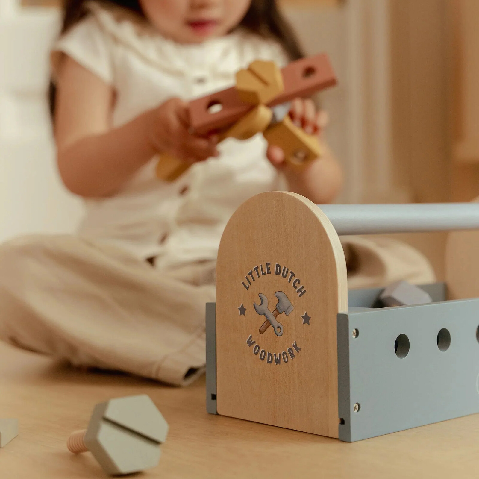 Boîte à Outils en Bois Little Dutch
