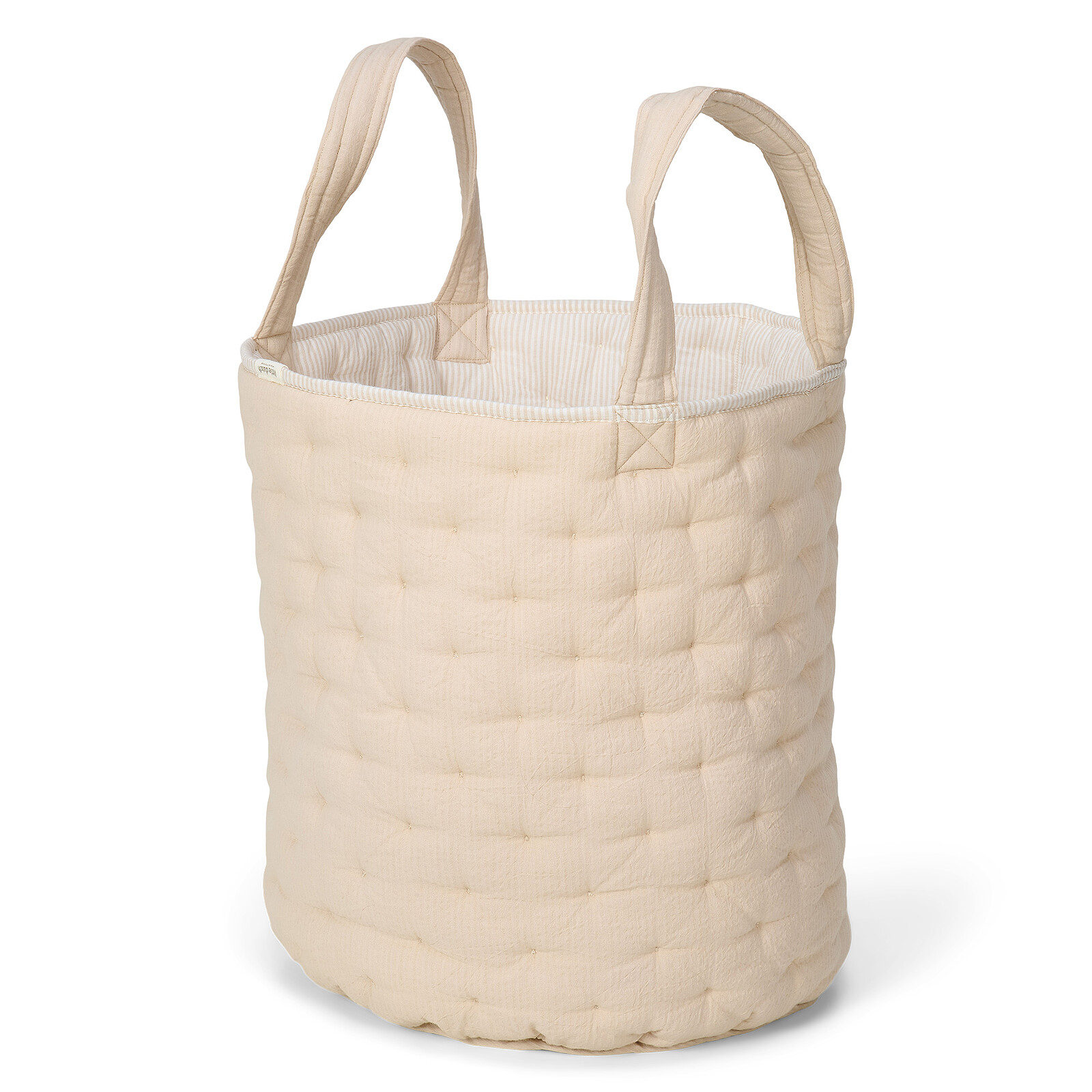 Panier de Rangement Réversible - Pure Soft Beige Little Dutch