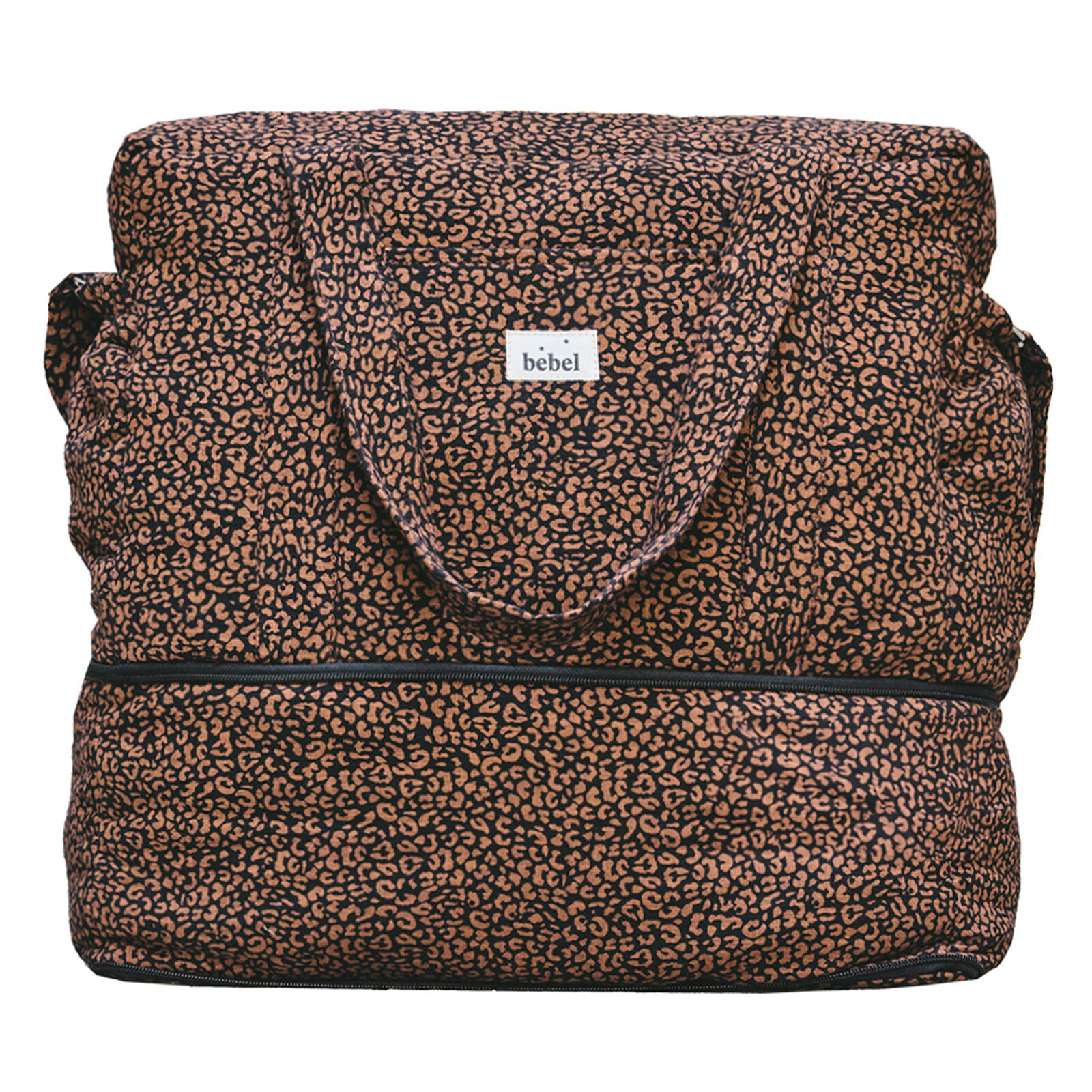 Sac à Langer 24/48H - Léopard Noir BEBEL