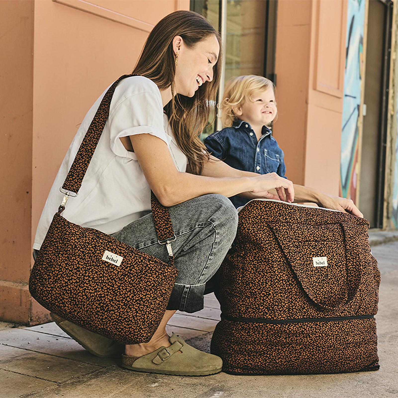 Achat Sac à Langer 24/48H - Léopard Noir