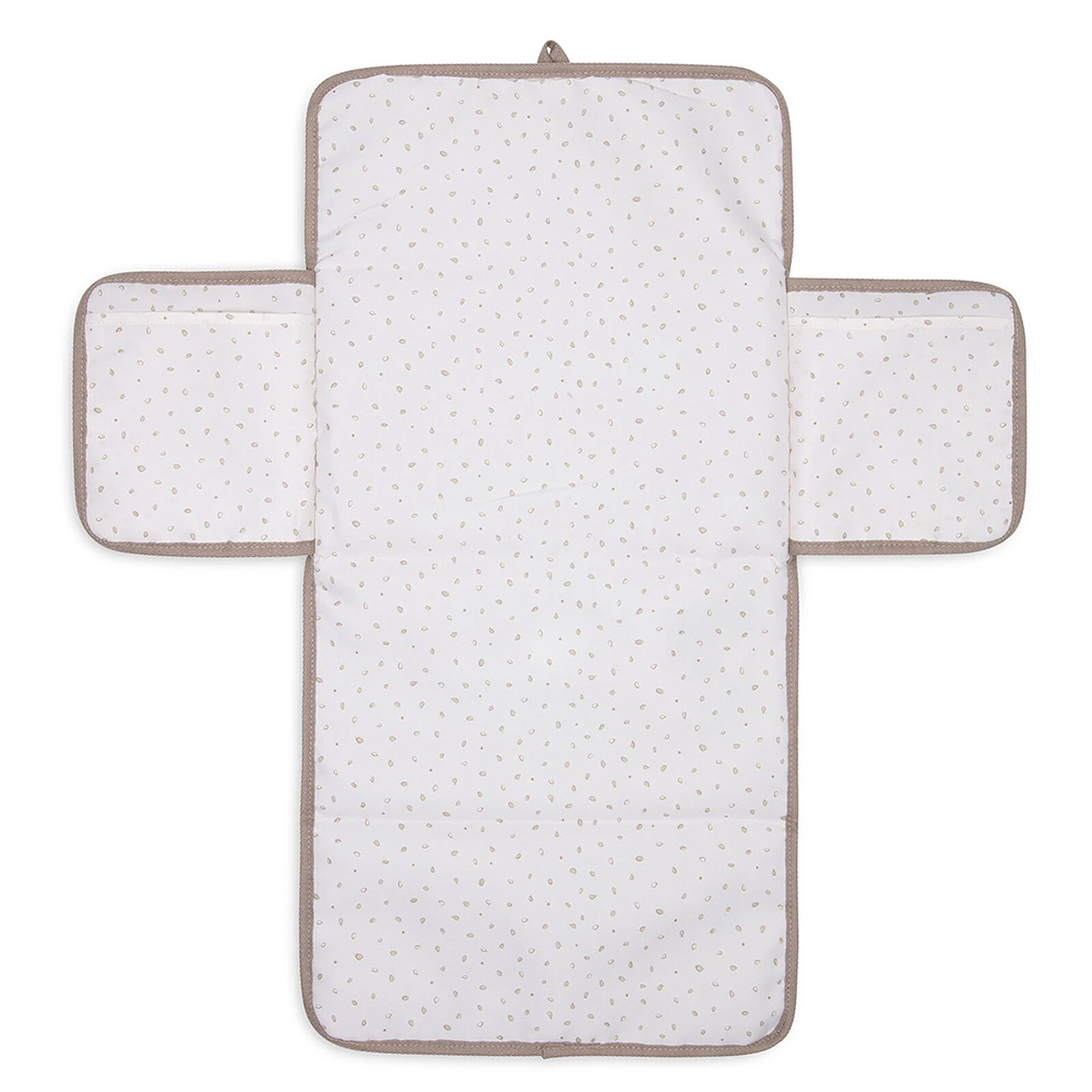 Achat Matelas à Langer Nomade Cloudy Rib - Milky Coffee