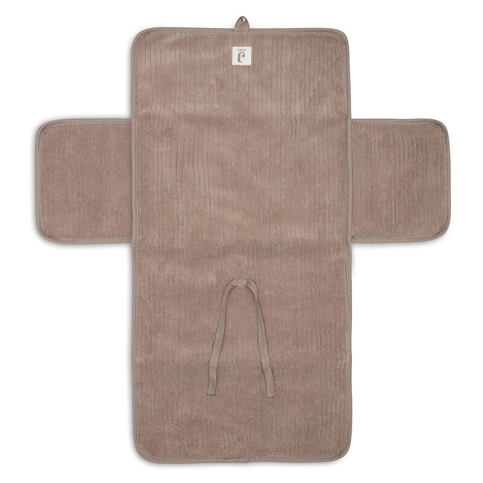 Matelas à Langer Nomade Cloudy Rib - Milky Coffee pas cher
