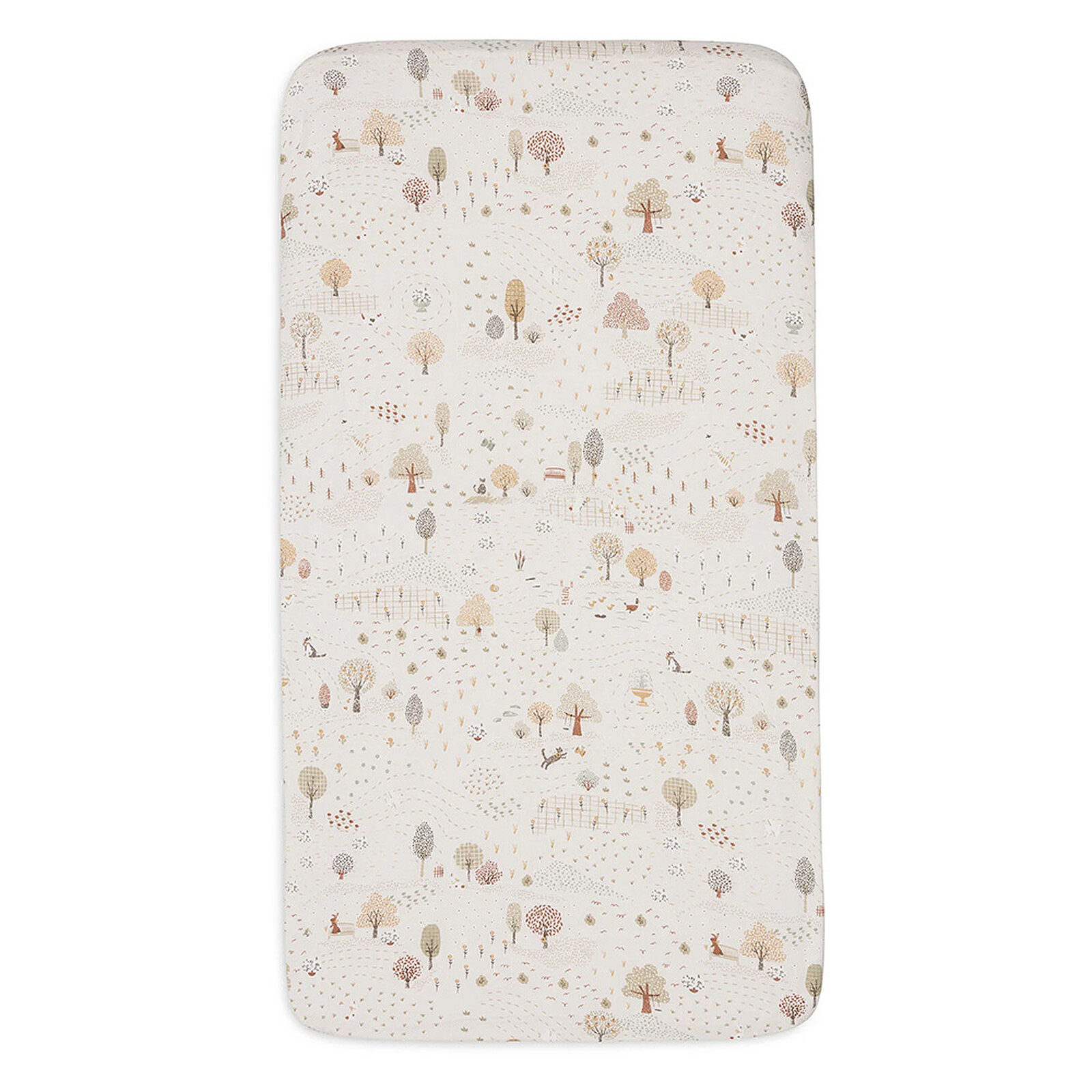 Drap Housse Jersey Tiny Park - 60 x 120 cm Jollein