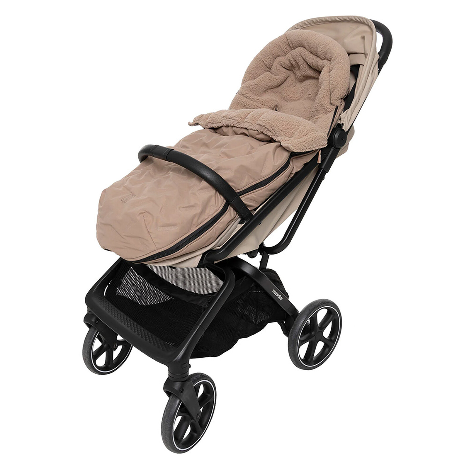 Chancelière Buggy / Stroller Embossed - Milky Coffee Jollein