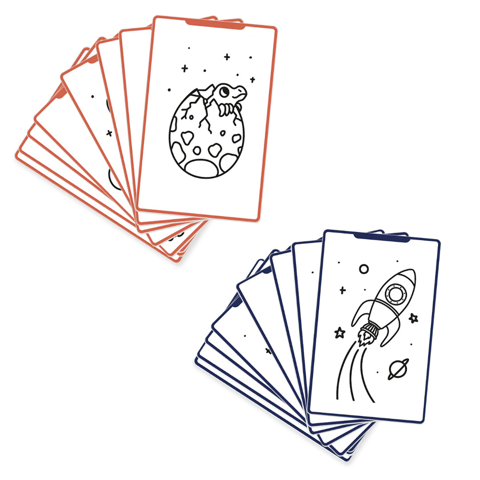 Recharges Kidydraw Mini - Galaxie et Dinosaures Kidywolf