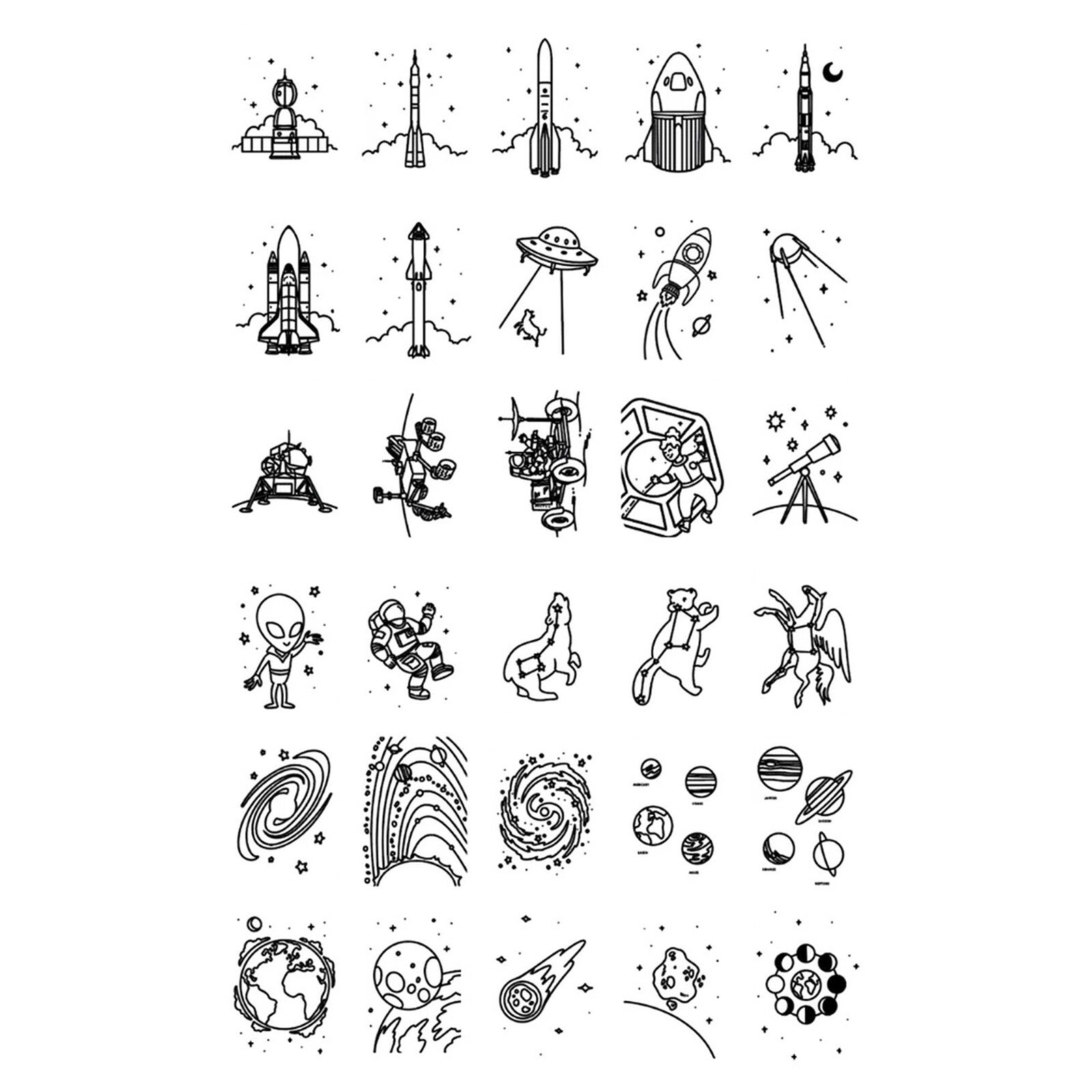 Achat Recharges Kidydraw Mini - Galaxie et Dinosaures