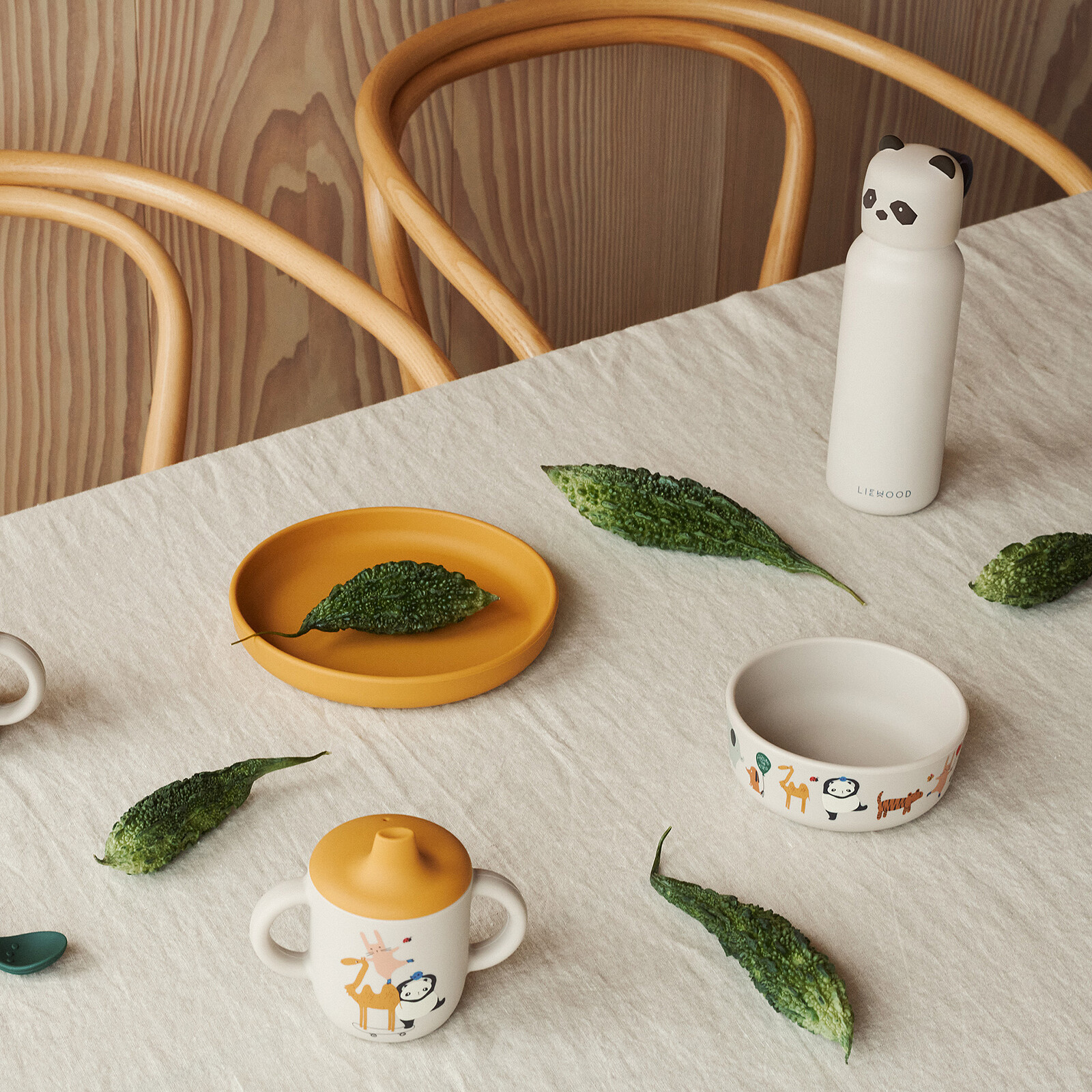 Tasse et verre