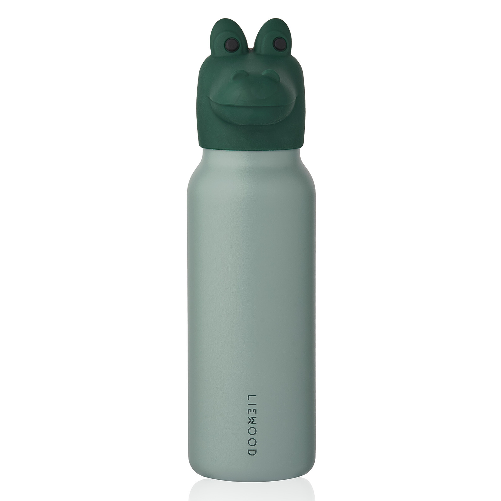 Gourde Falk avec Couvercle Crocodile Peppermint Garden Green - 350 ml Liewood