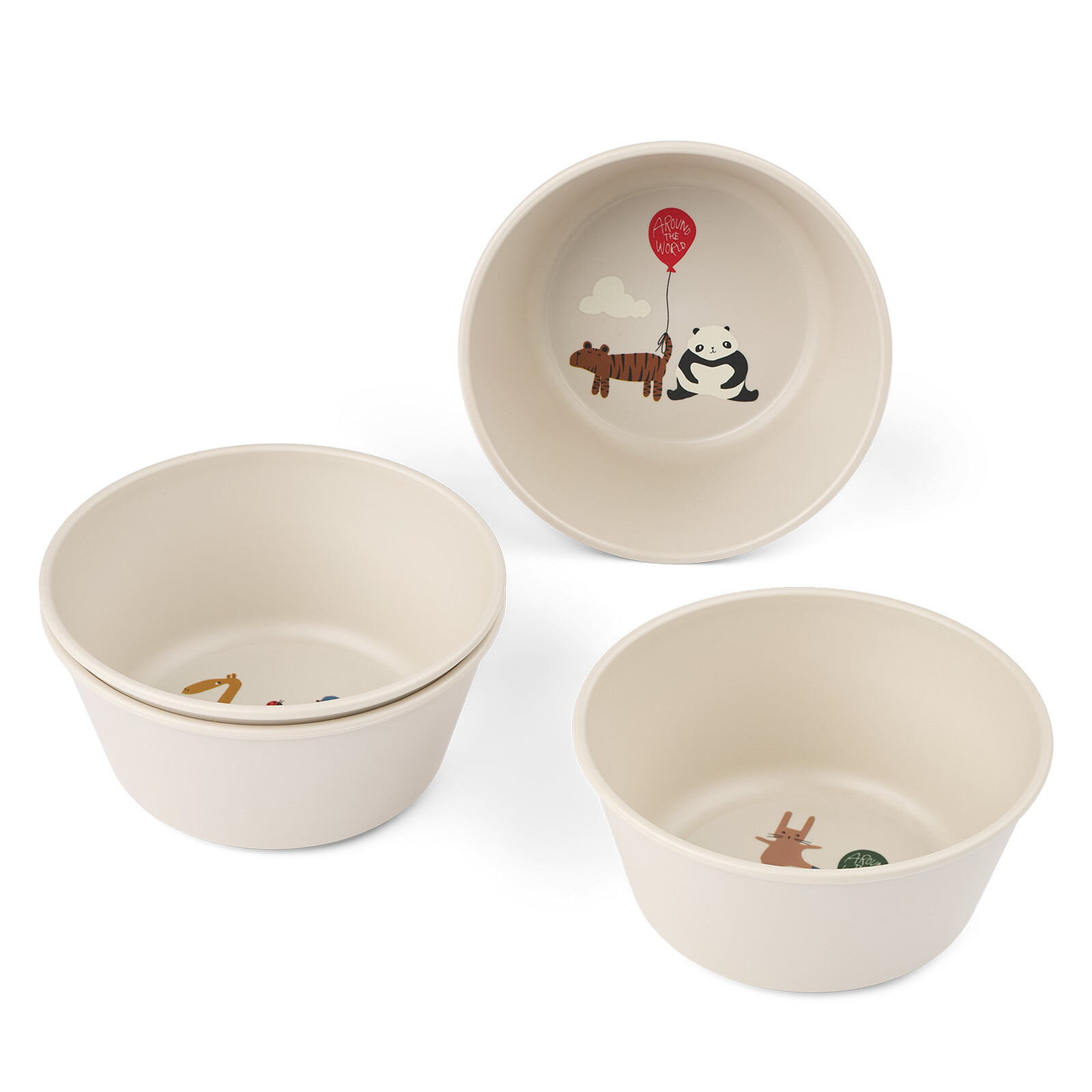 Lot de 4 Bols Cees - Around The World Sandy Liewood