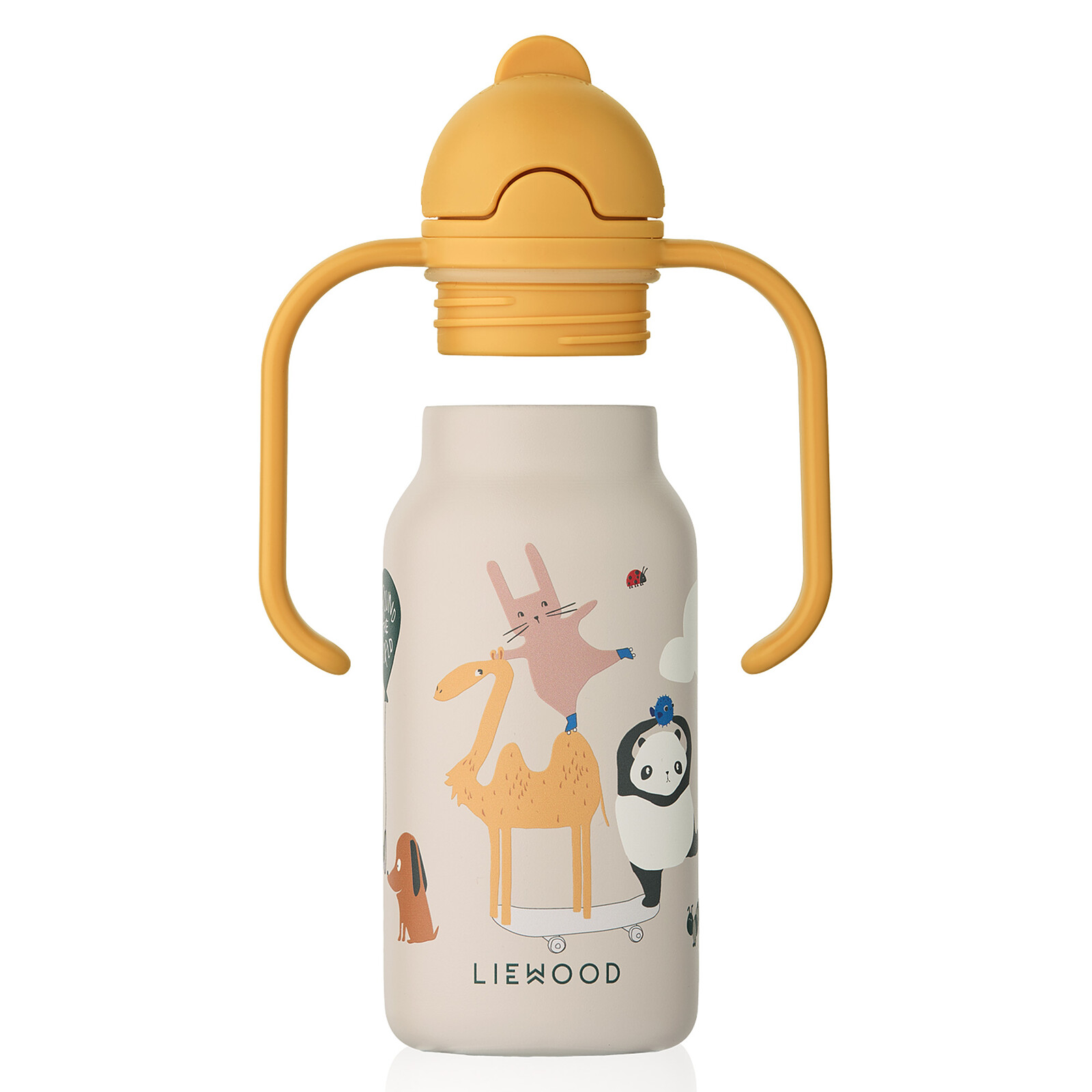 Avis Gourde avec Poignées Kimmie Around The World Sandy - 250 ml