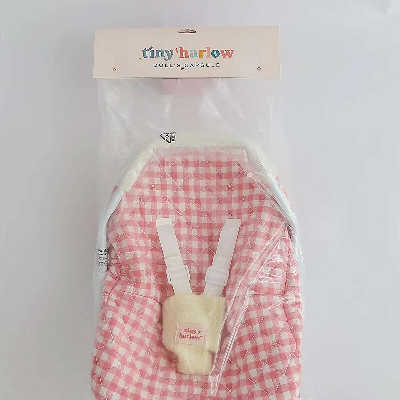 Avis Siège Auto pour Poupée - Vichy Rose