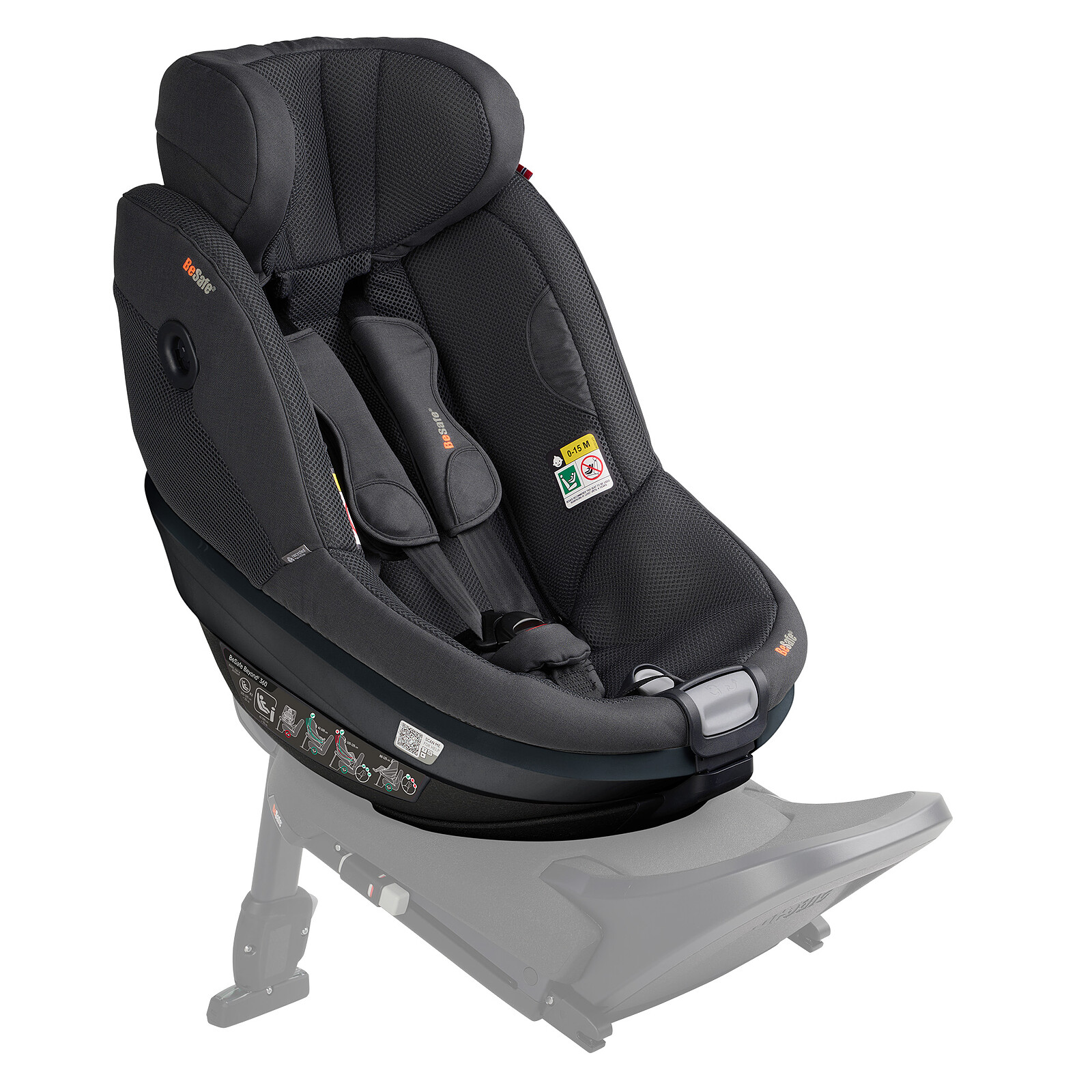Avis Siège Auto Beyond² 360 Groupe 0+/1/2 i-Size - Anthracite Mesh