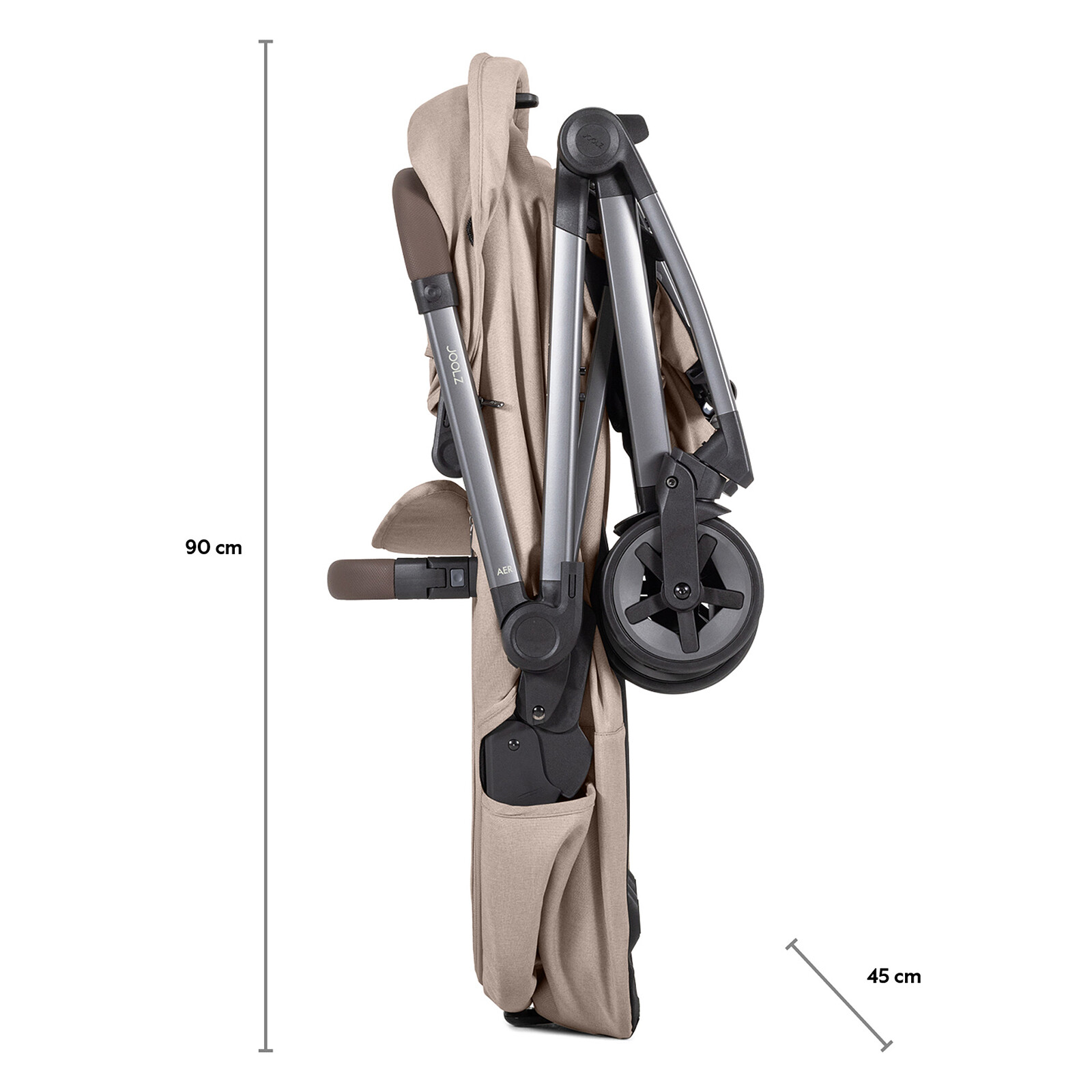 Pack Naissance Poussette Aer² + Nacelle Aer² - Forest Green pas cher