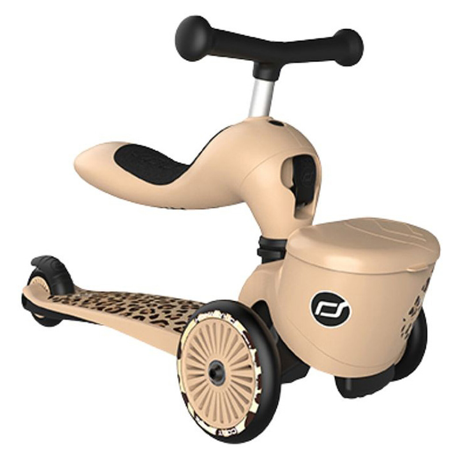 Porteur Trottinette Evolutif Highwaykick 1 Lifestyle - Leopard Scoot & Ride
