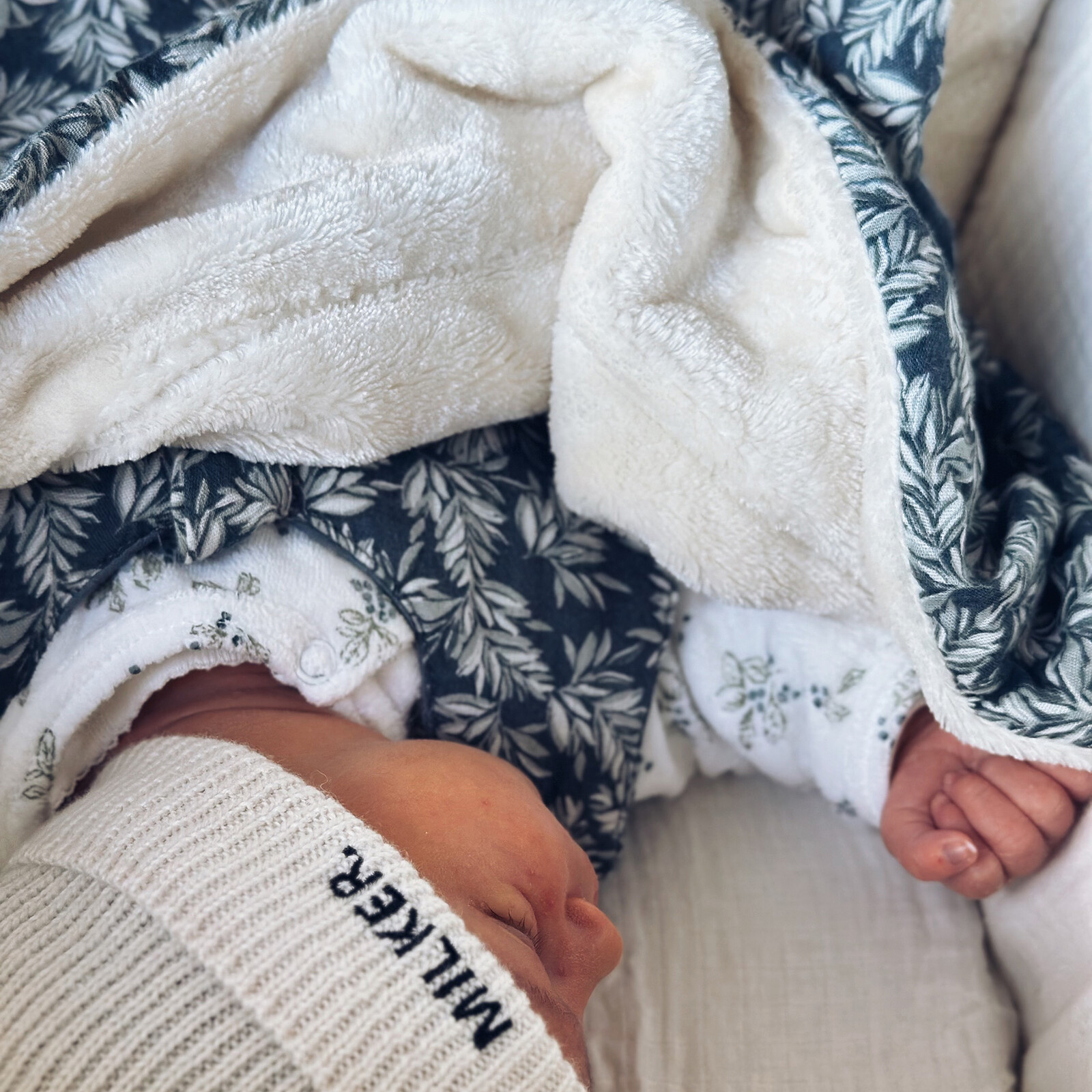 Avis Couverture Snuggle - Wild Sage