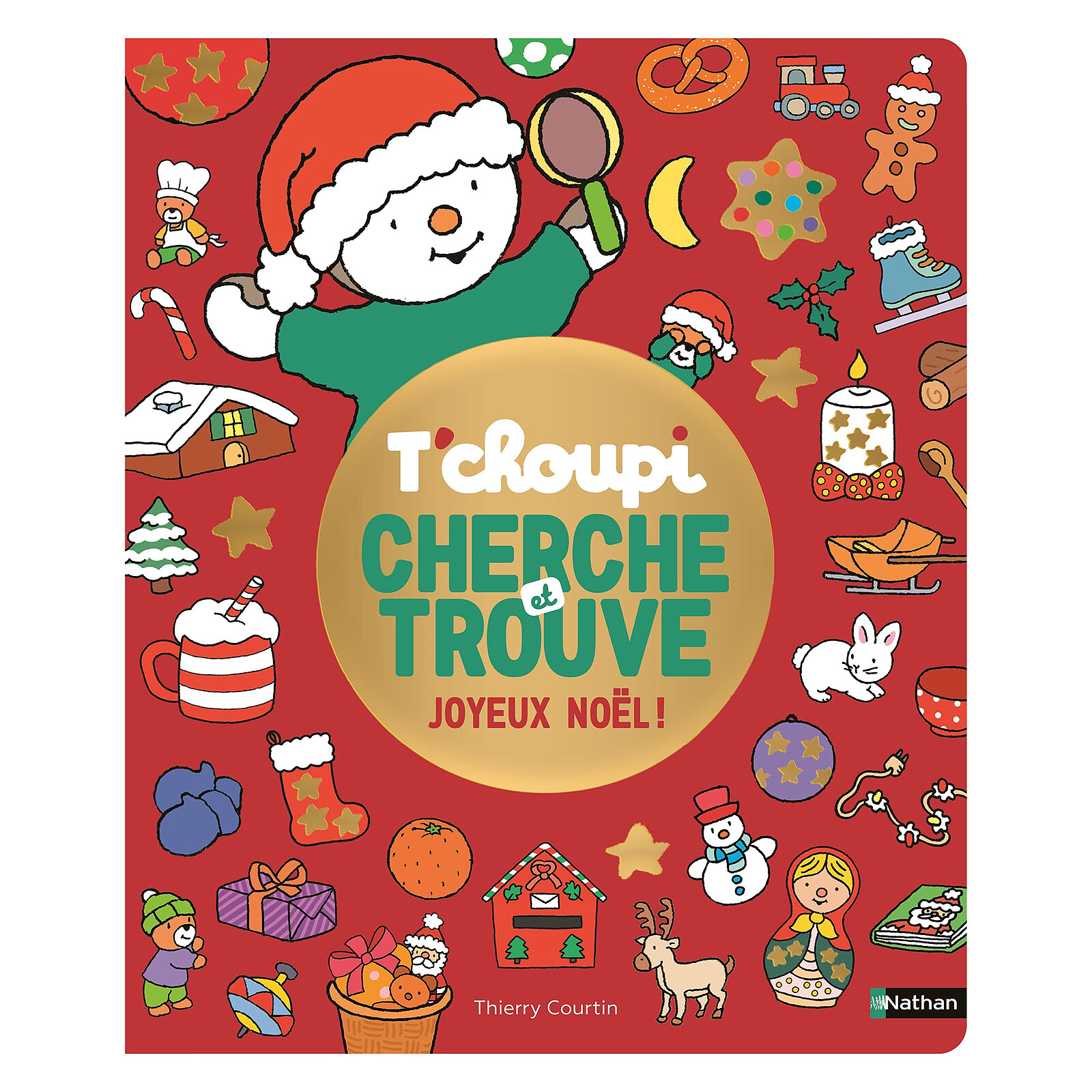 T'choupi Cherche et Trouve Noël Nathan Editions