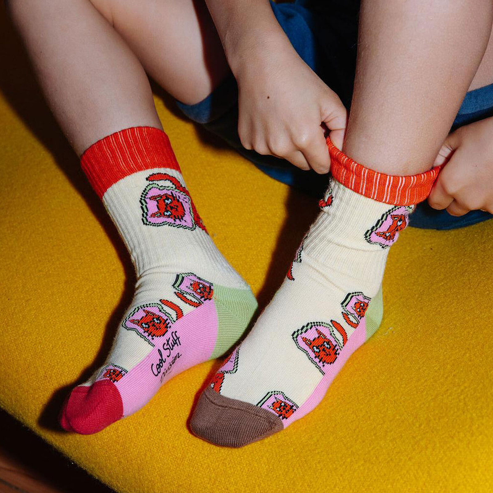 Avis Lot de 3 Paires de Chaussettes Cats - 22/24