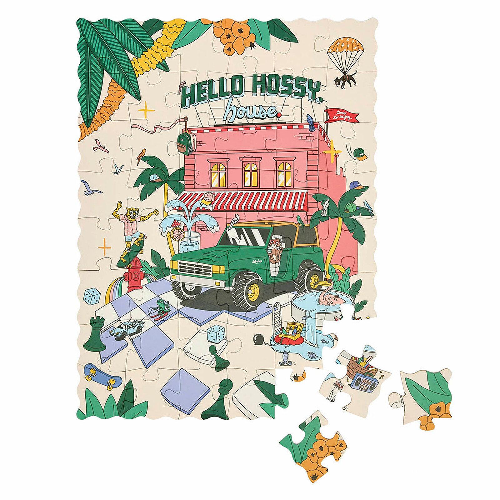 Avis Puzzle Hello Hossy House