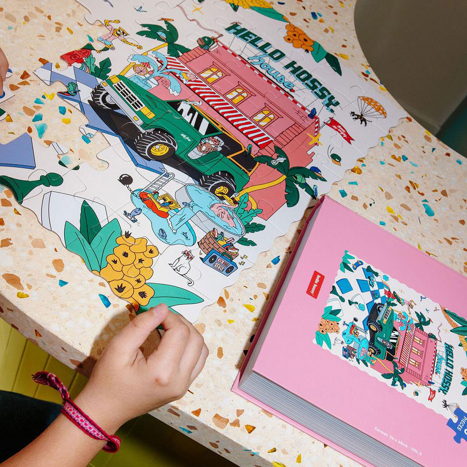 Achat Puzzle Hello Hossy House