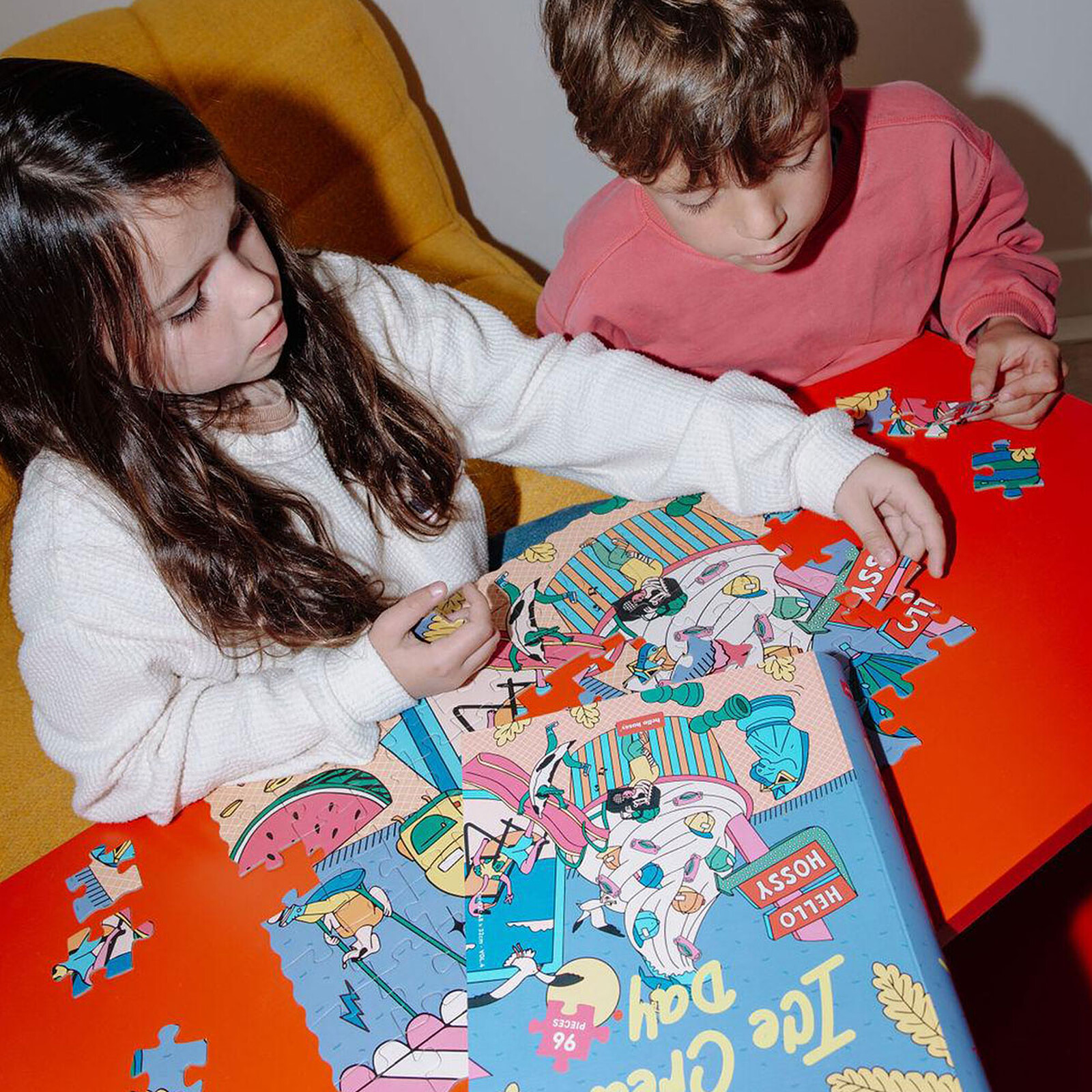 Puzzle Ice Cream Day Hello Hossy