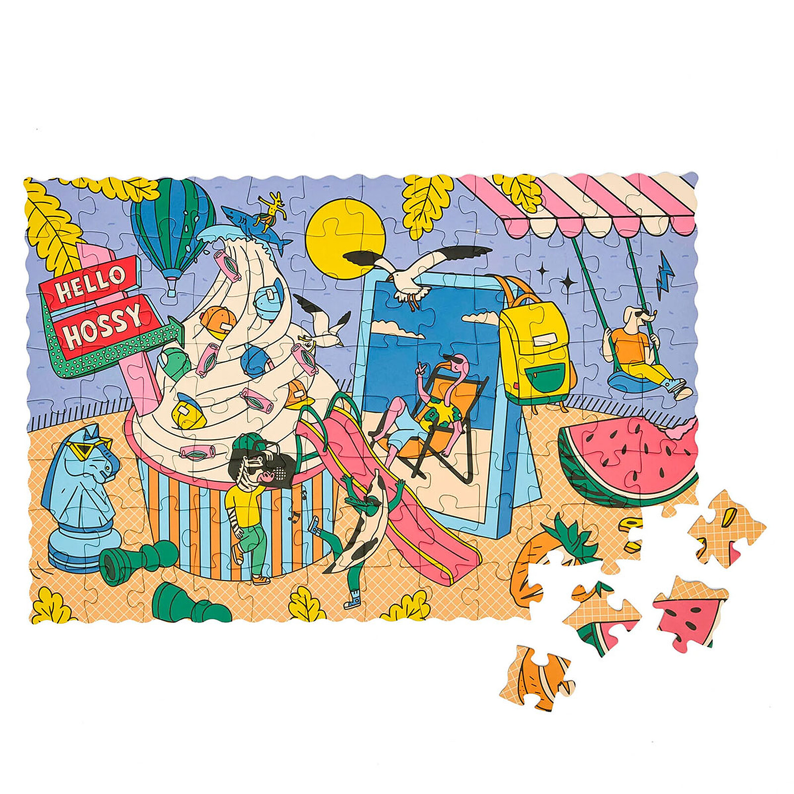 Avis Puzzle Ice Cream Day