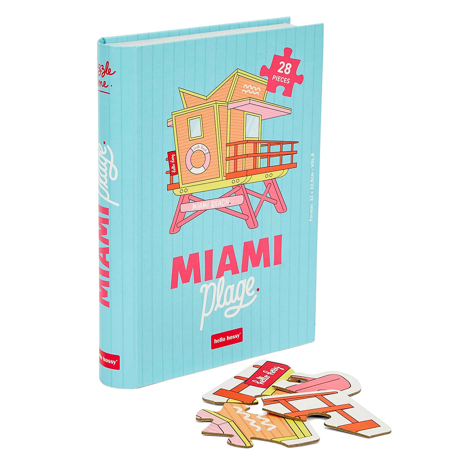 Puzzle Miami Plage  Hello Hossy