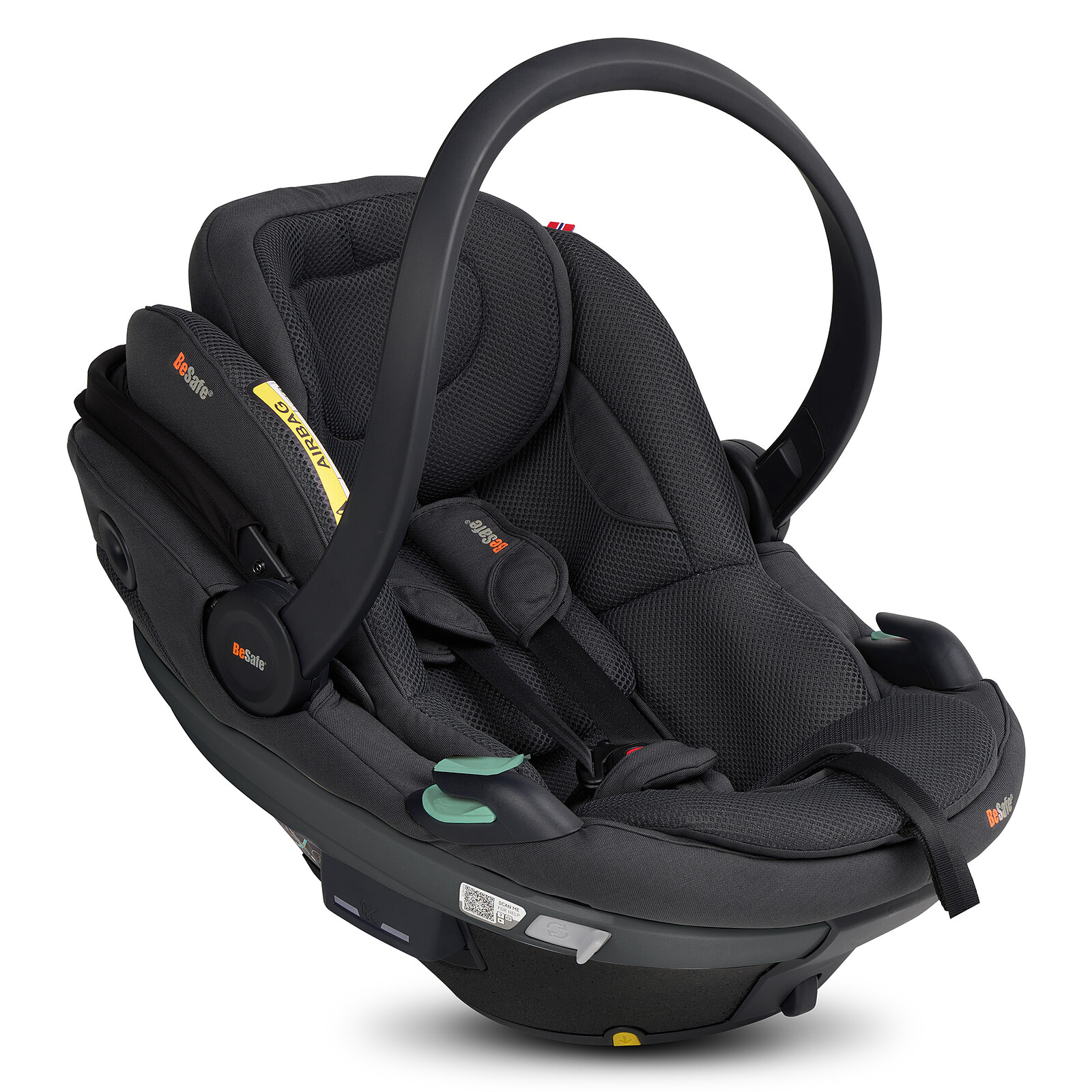 Siège Auto Go Beyond² Groupe 0+ i-Size - Anthracite Mesh BeSafe