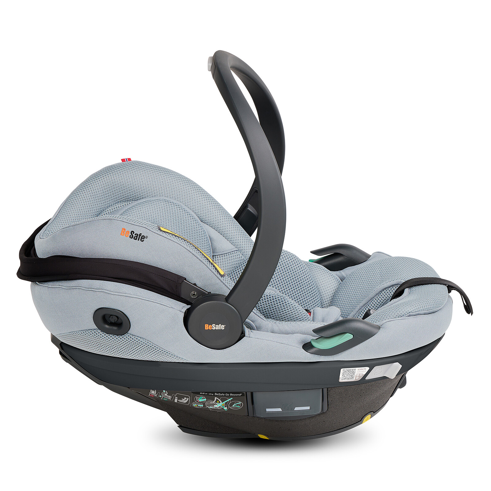 Siège Auto Go Beyond² Groupe 0+ i-Size - Peak Mesh BeSafe