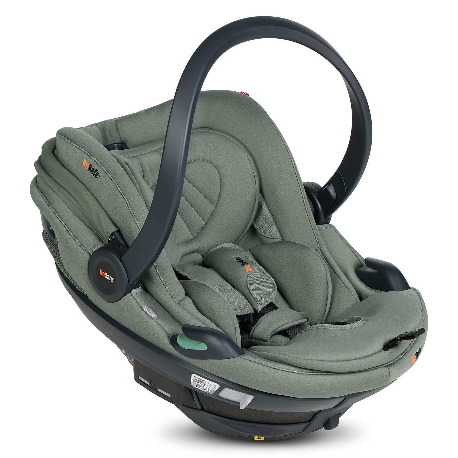 Siège Auto Go Beyond² Groupe 0+ i-Size - Meadow Green Soft Breeze BeSafe